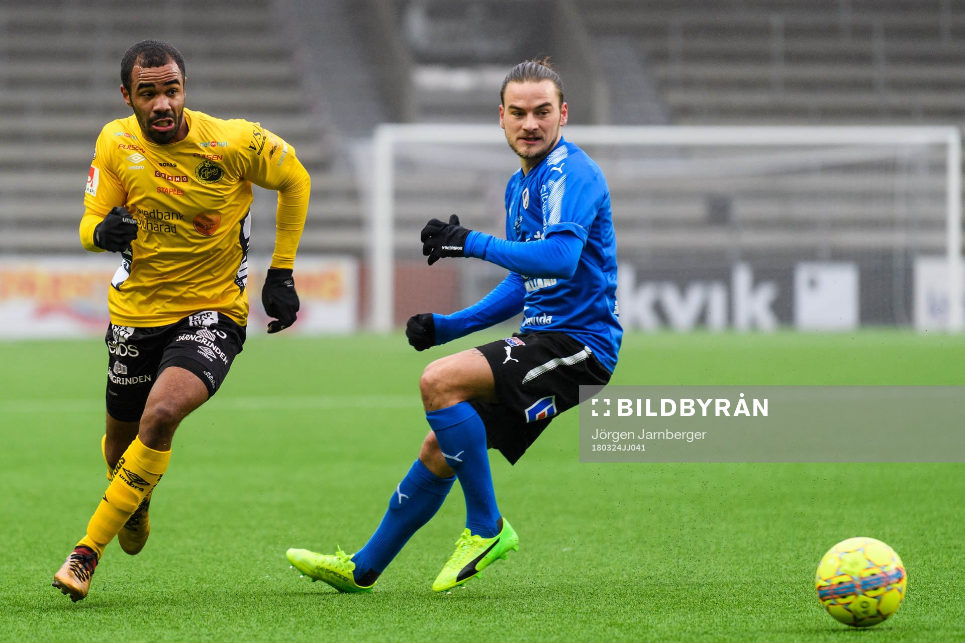 Elfsborgs Alex Dyer och Halmstads Pontus Silfwer
