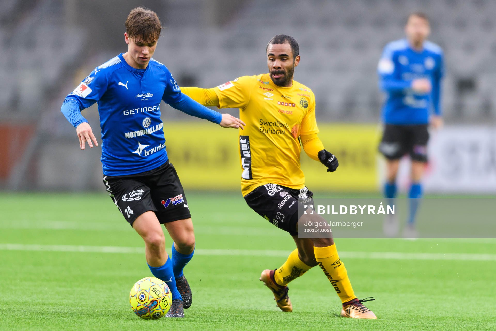 under träningsmatchen i fotboll mellan Elfsborg och