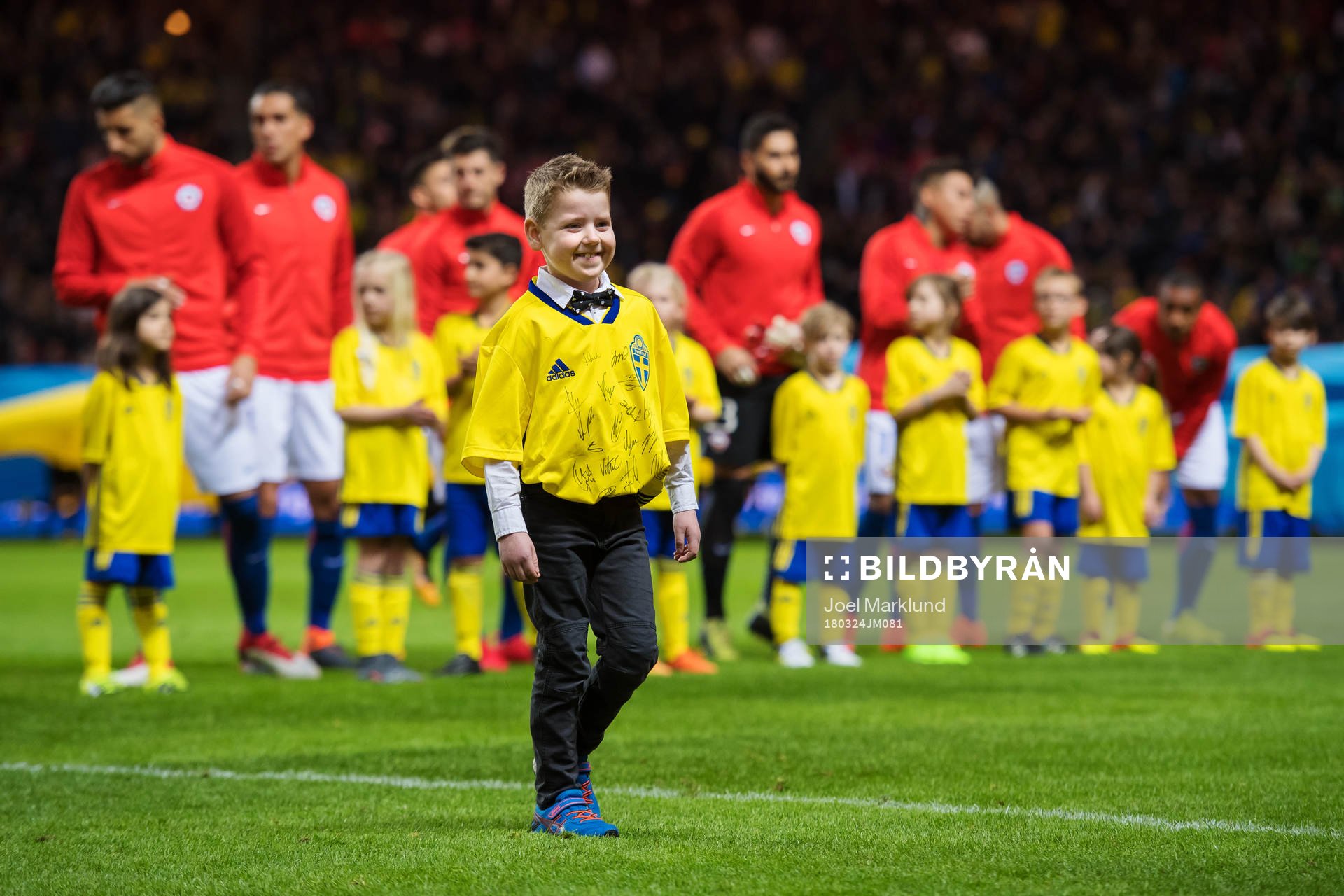 Lukas Wilhelmsson var utdelare av matchbollen