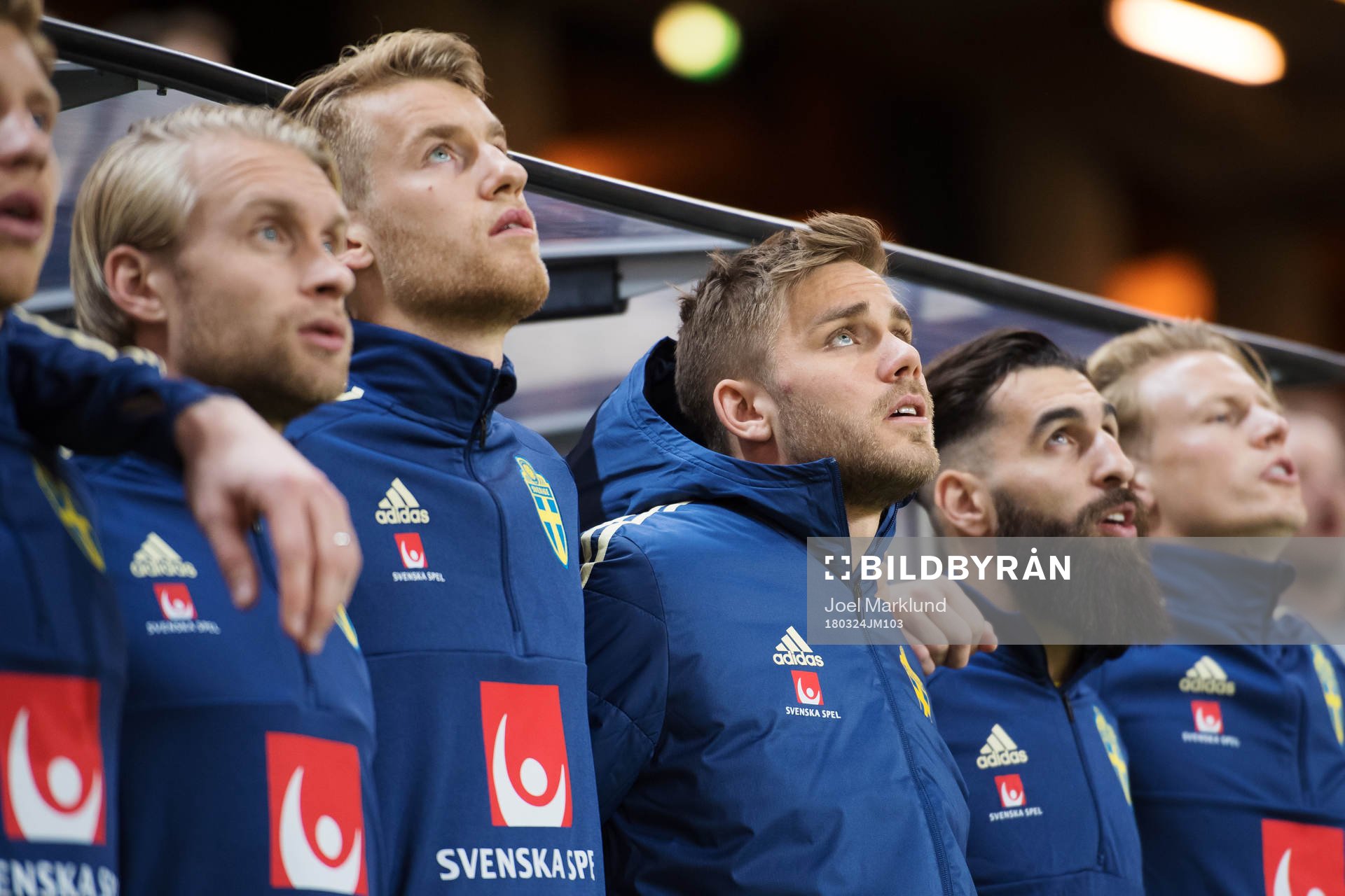 Sveriges Christopher Nyman på bänken
