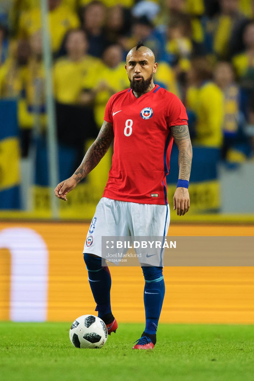 Chiles Arturo Vidal