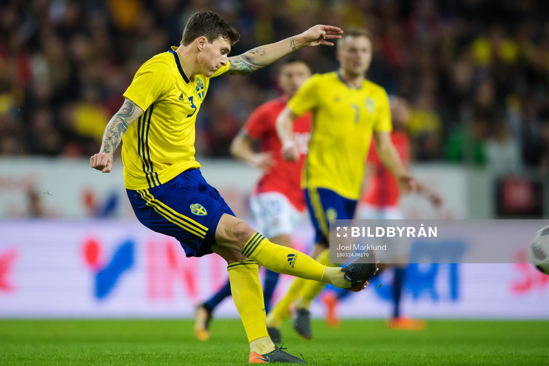 Sveriges Victor Nilsson Lindelöf