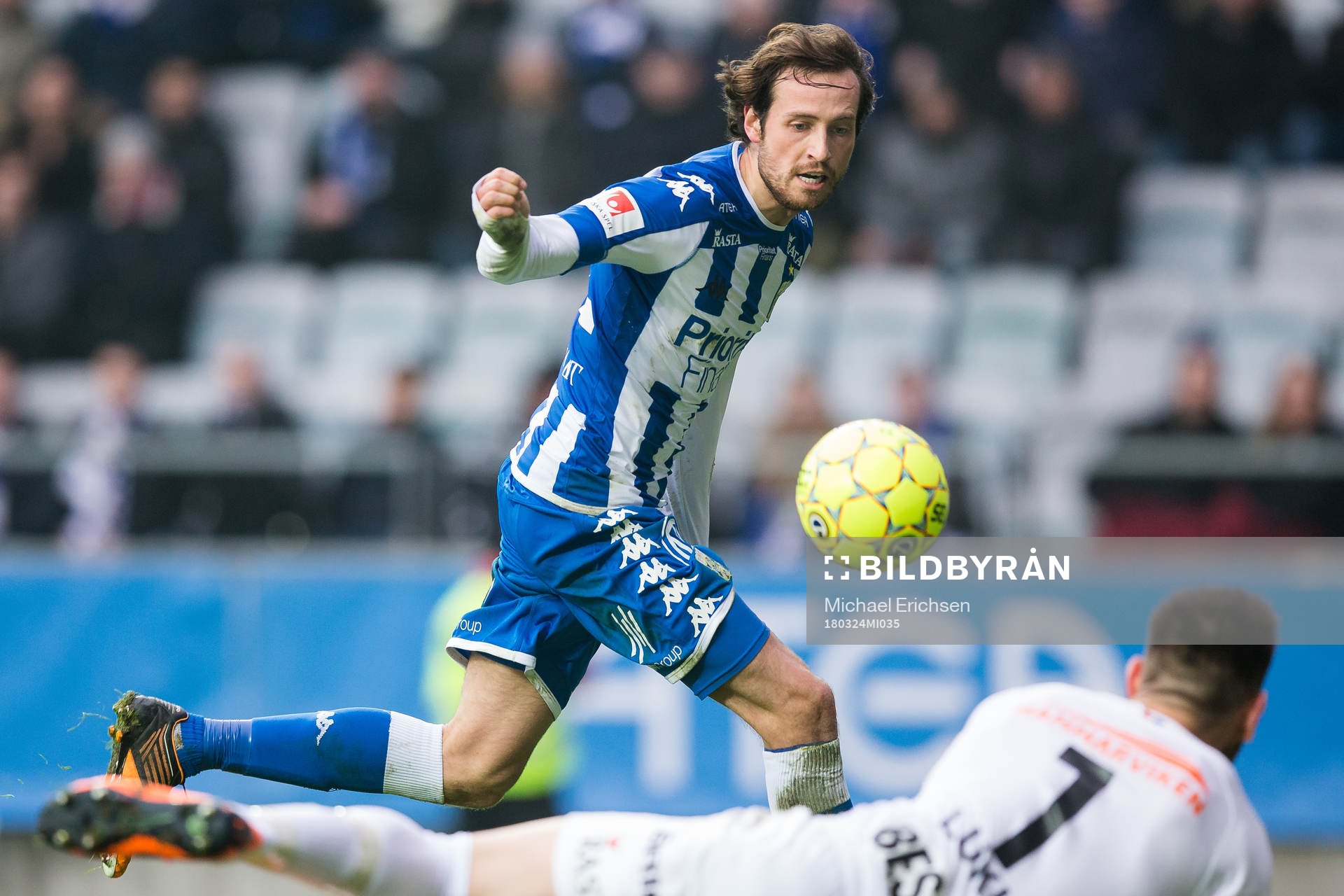 IFK Göteborgs Mikkel Diskerud med en målchans mot