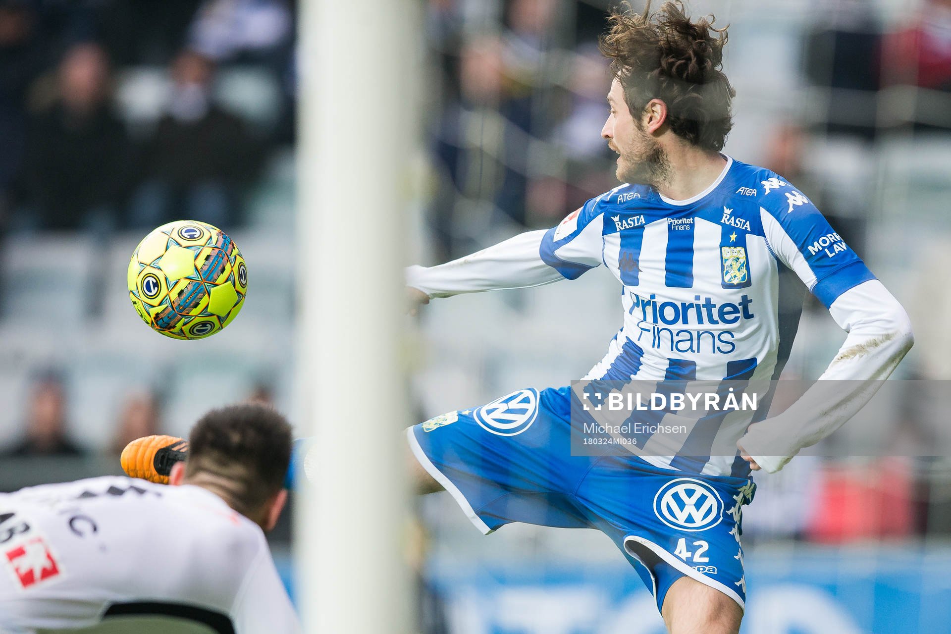 IFK Göteborgs Mikkel Diskerud med en målchans mot