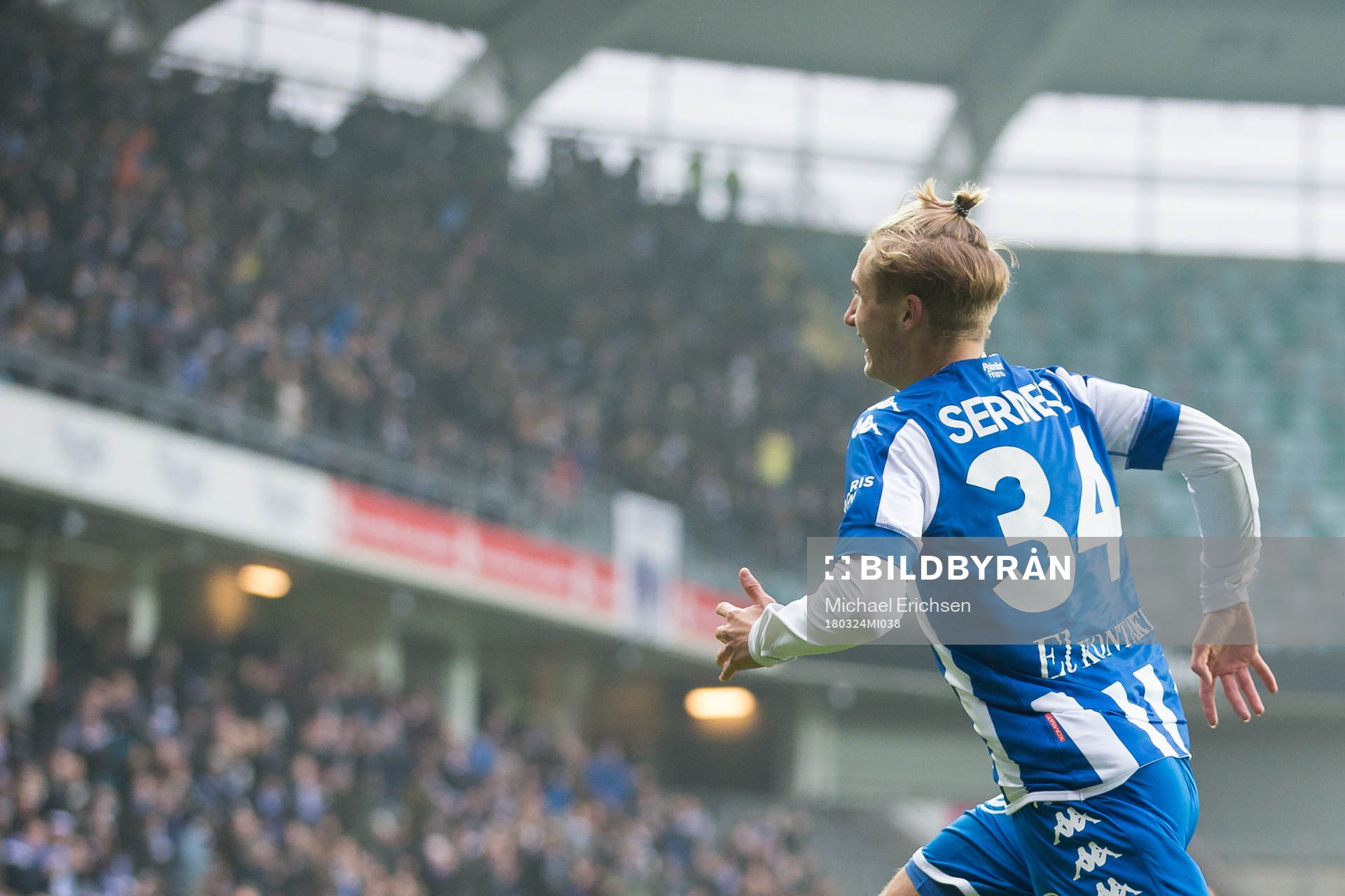 IFK Göteborgs Benjamin Nygren jublar