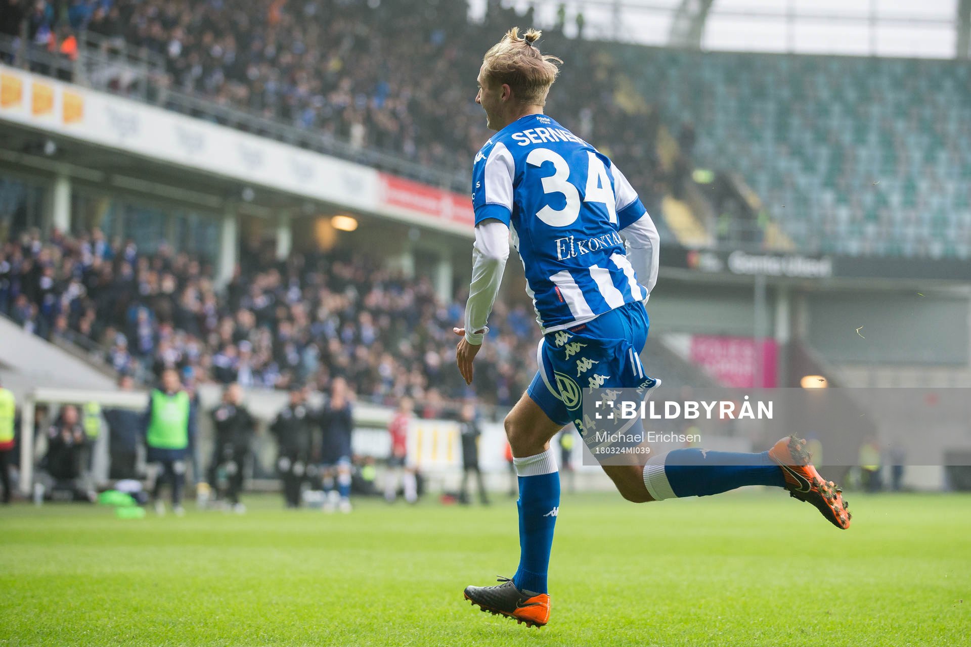 IFK Göteborgs Benjamin Nygren jublar