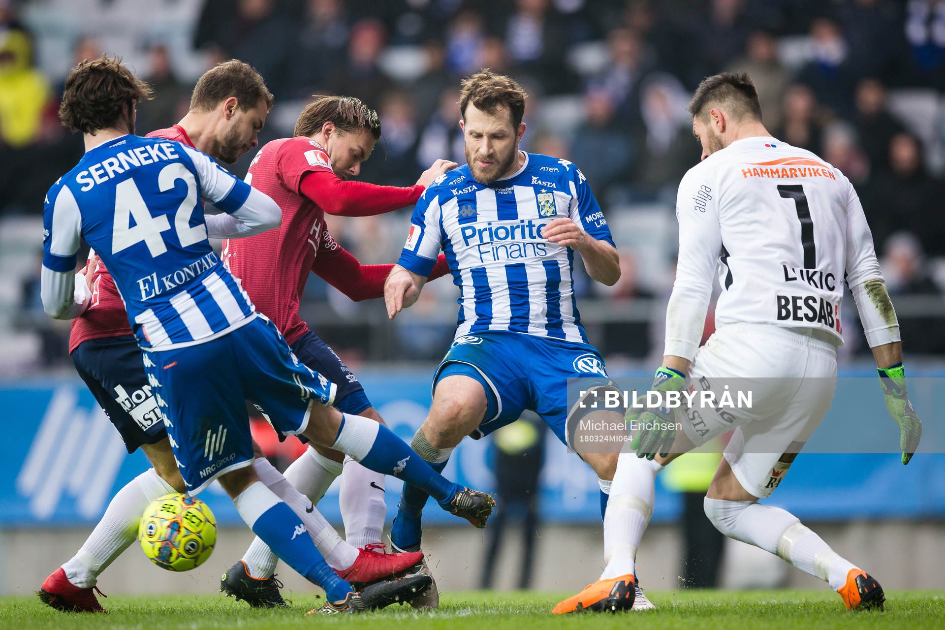 IFK Göteborgs Mikkel Diskerud och Tobias Hysén