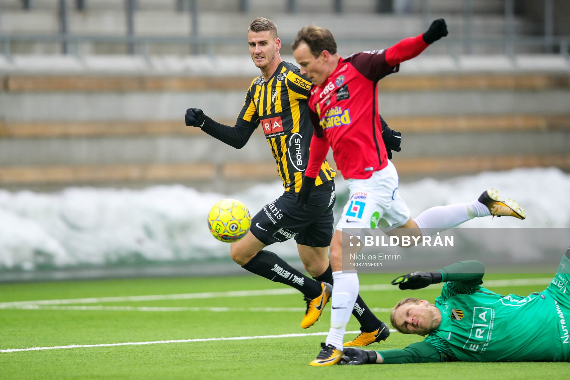 Falkenbergs Anton Wede gör 0-1