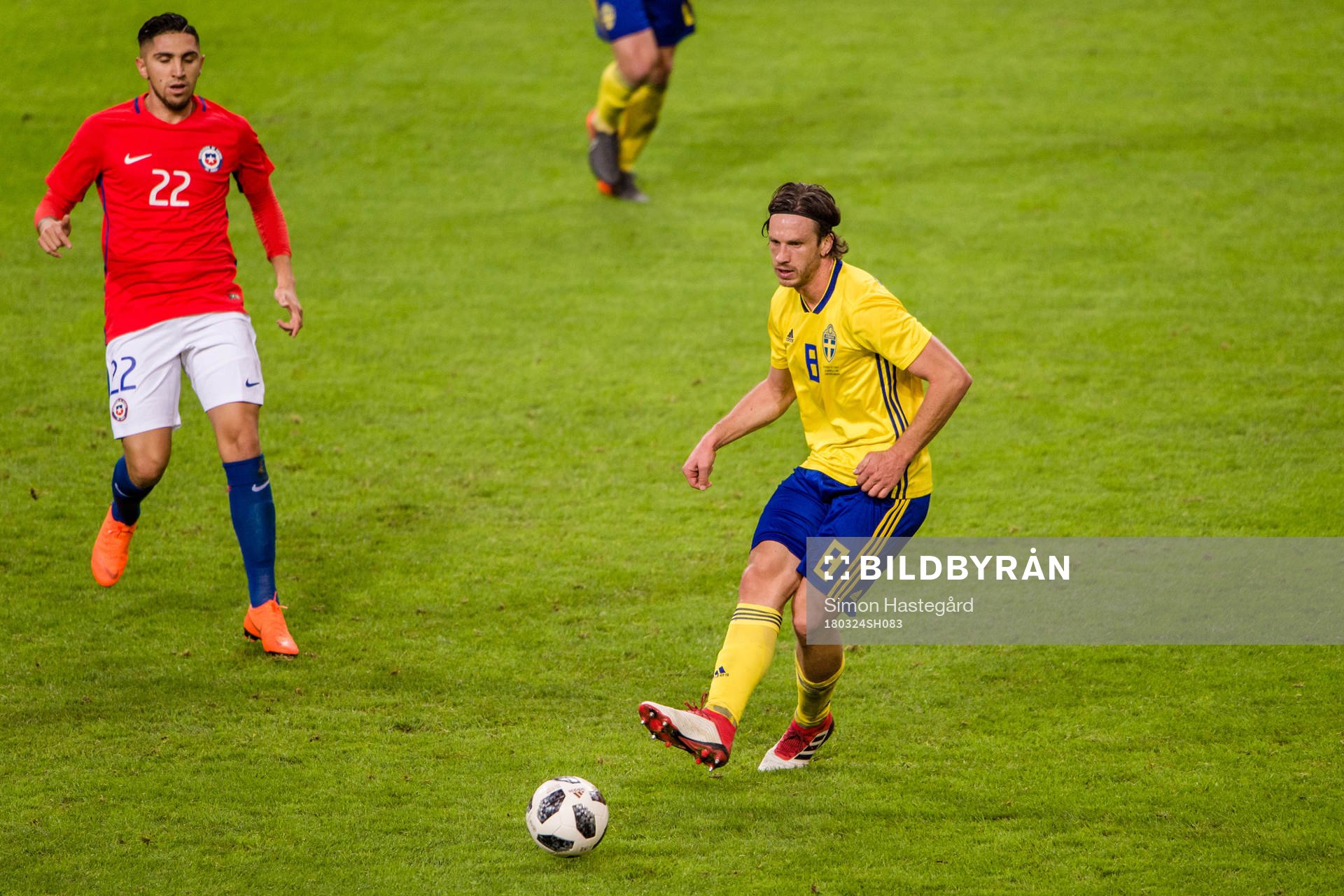 Chiles Diego Valdés och Sveriges Gustav Svensson
