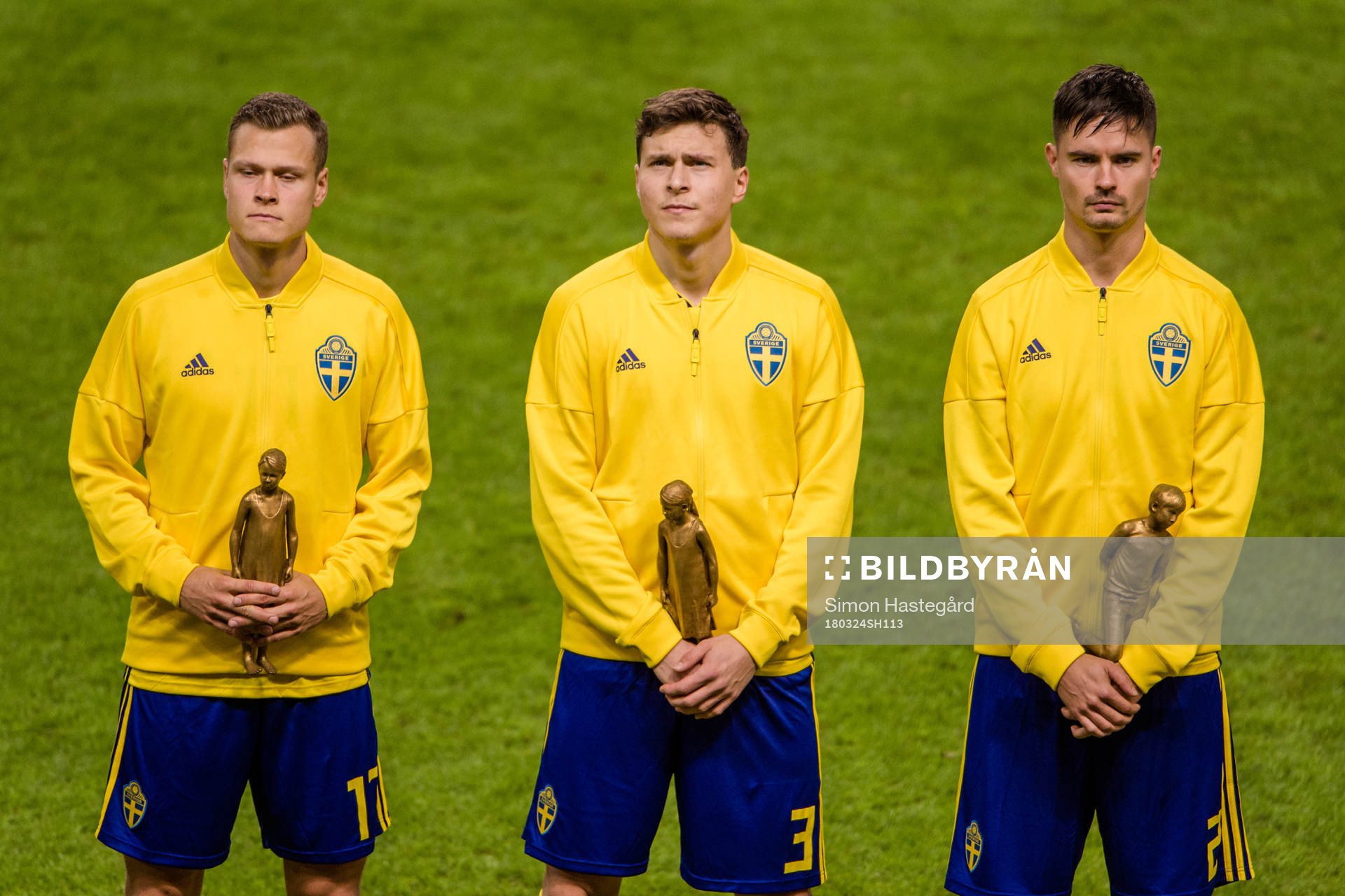 Sveriges Viktor Claesson , Victor Nilsson Lindelöf och