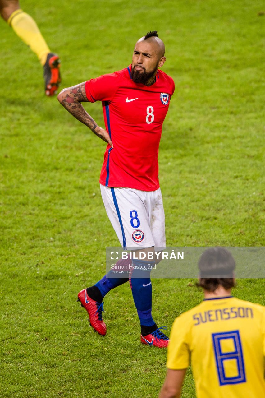 Chiles Arturo Vidal deppar