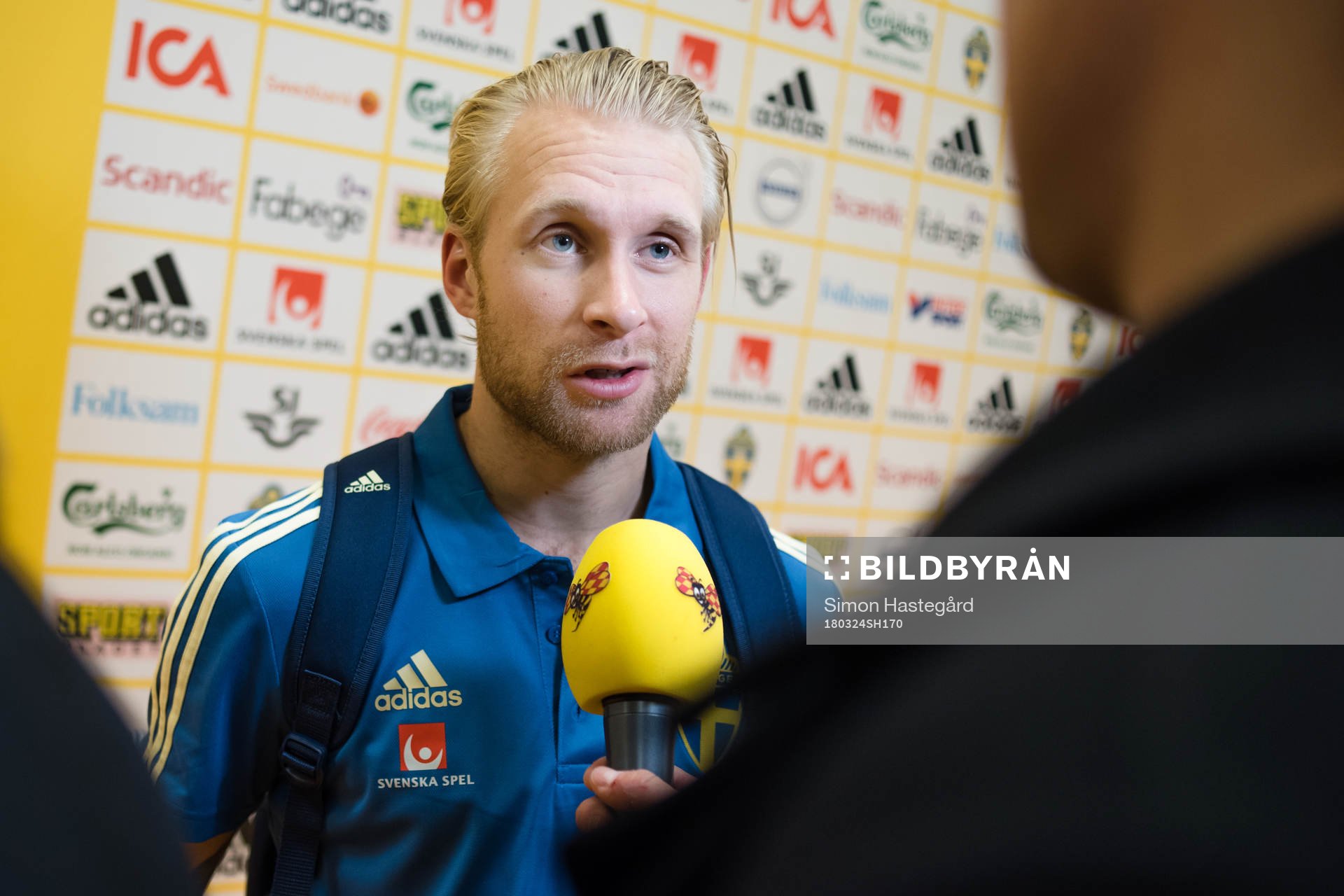 Sveriges Johan Larsson