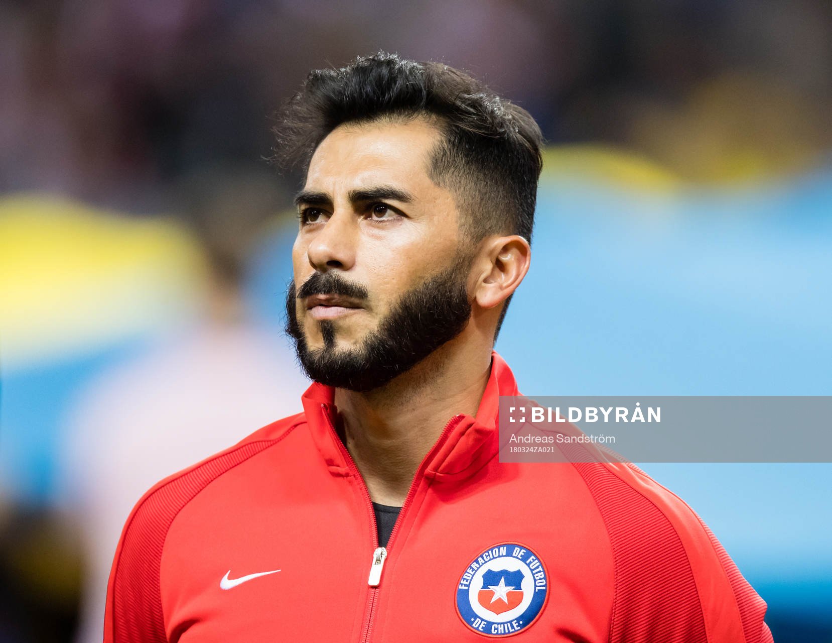 Chiles målvakt Johnny Herrera