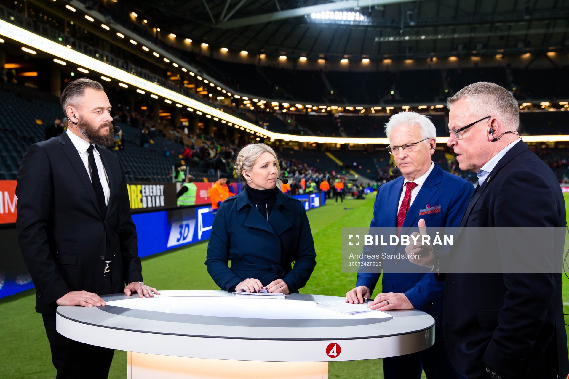 s Olof Lundh, Anna Brolin och Hasse Backe