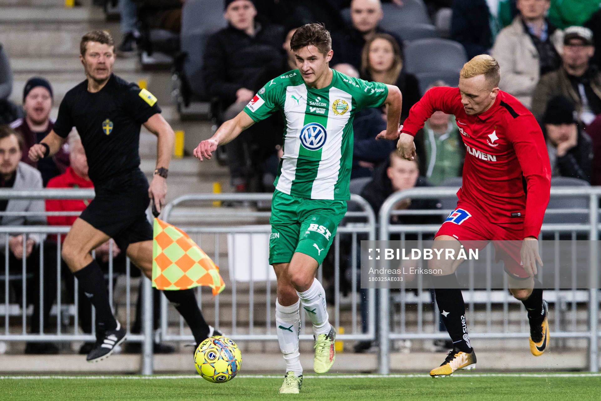 Hammarbys Leo Bengtsson och Norrköpings Gudmundur