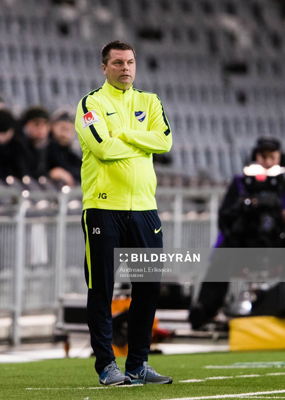 Norrköpings tränare Jens Gustafsson