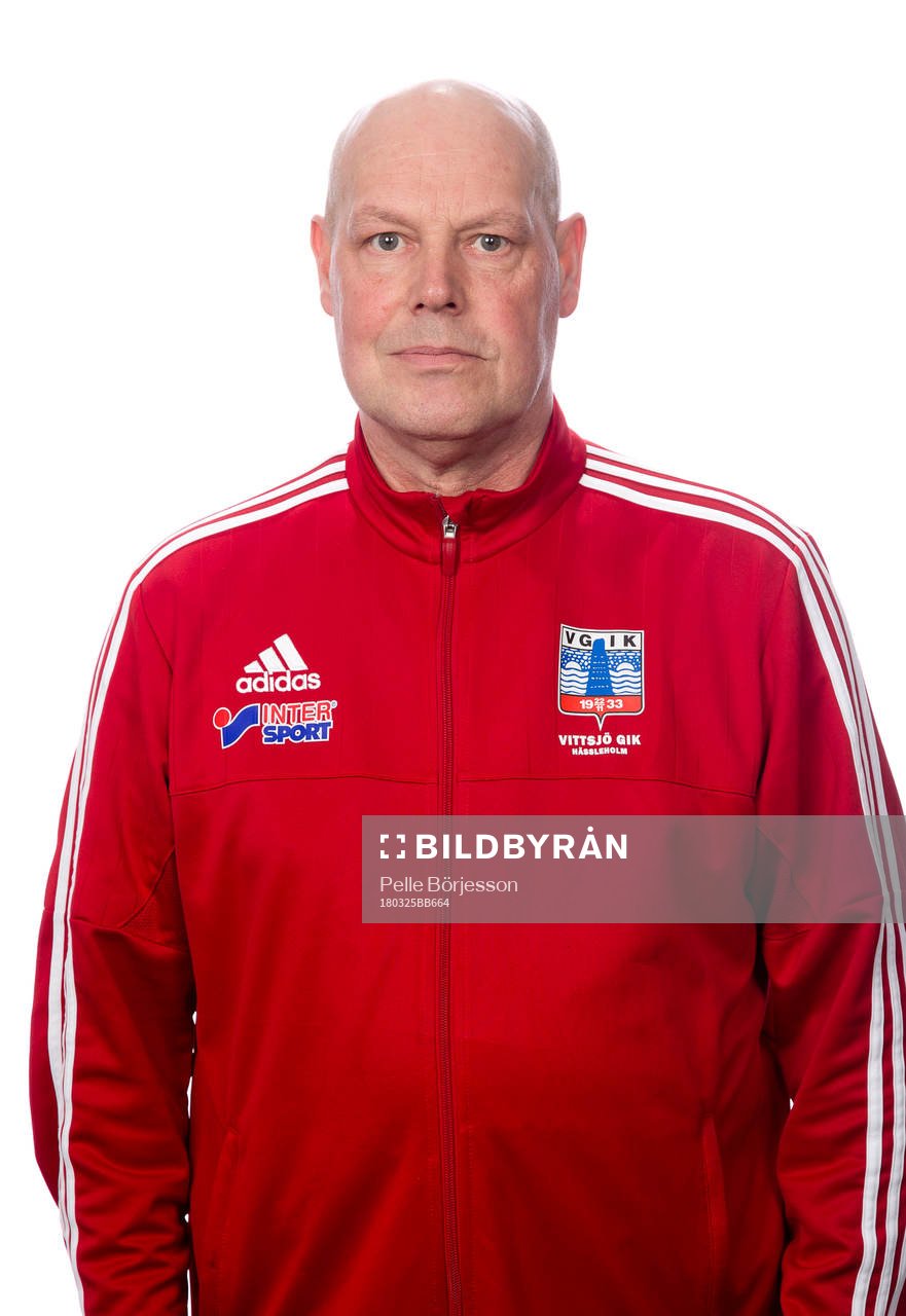 Vittsjös lagledare Mats Karlsson