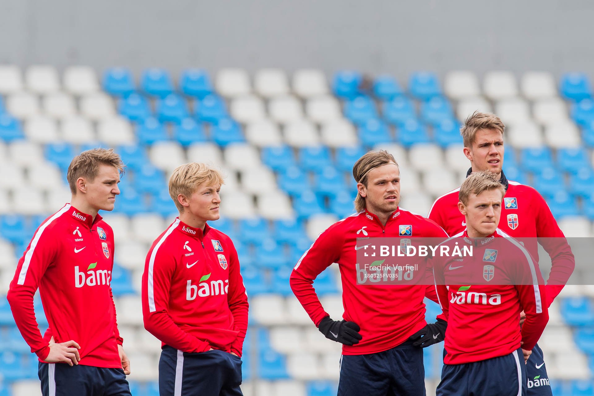 Martin Ødegaard, Birger Meling, Iver Fossum, Mats Møller