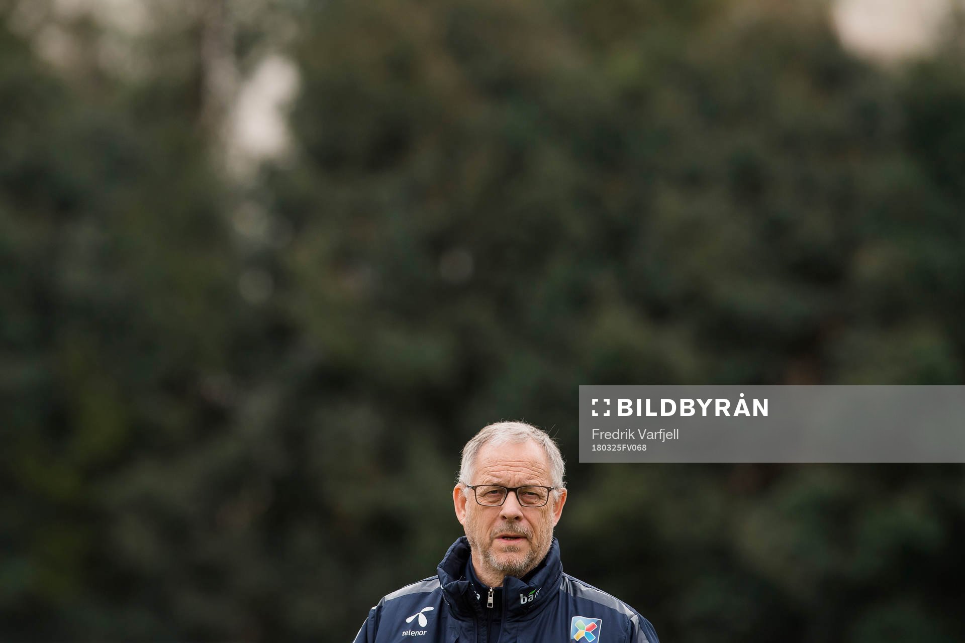 Lars Lagerbäck, head coach of Norway