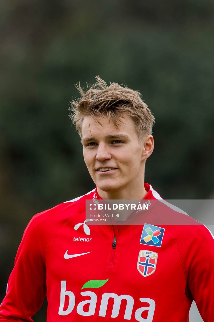 Martin Ødegaard of Norway