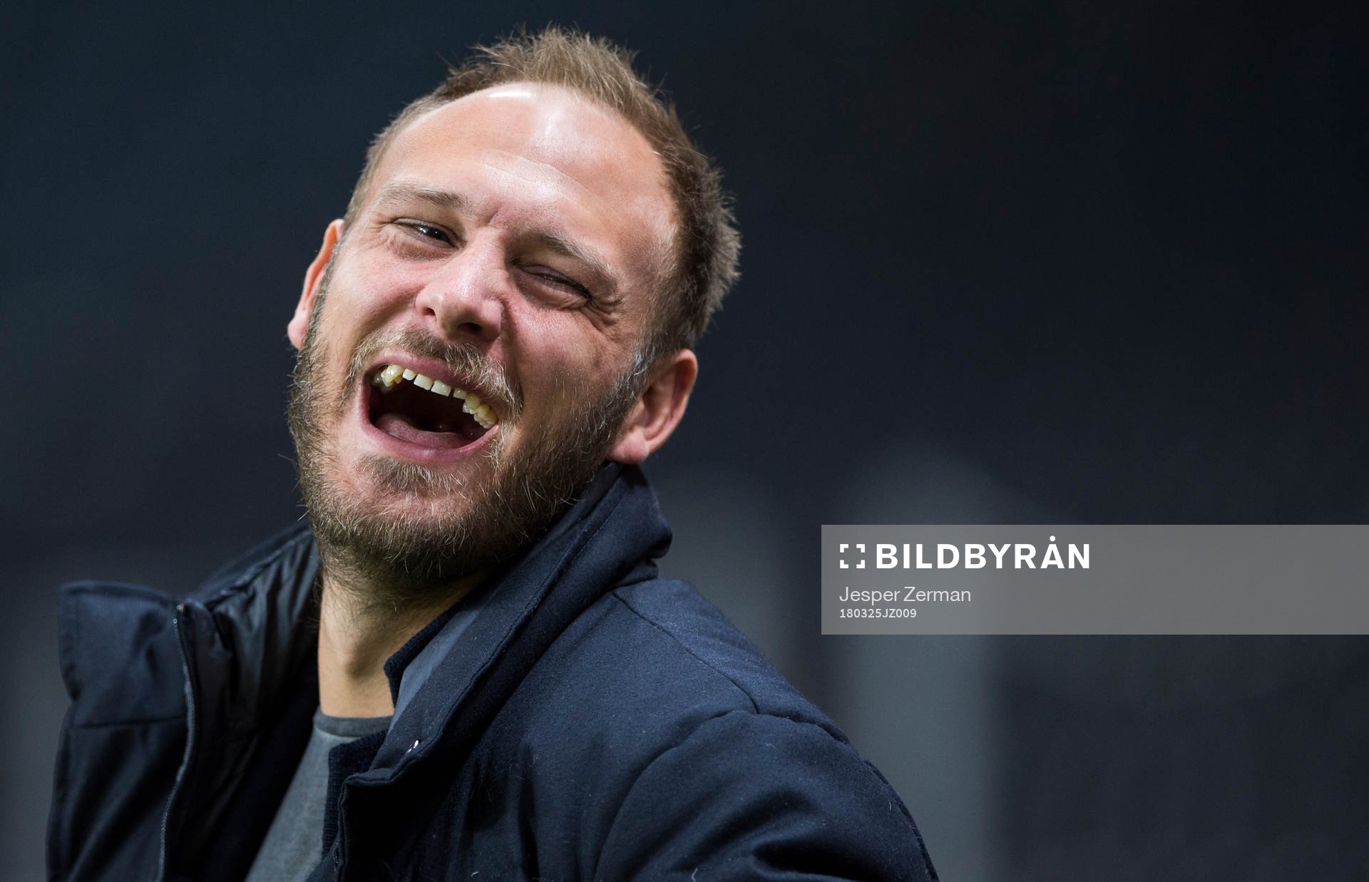 Sveriges lagkapten Andreas Granqvist på besök