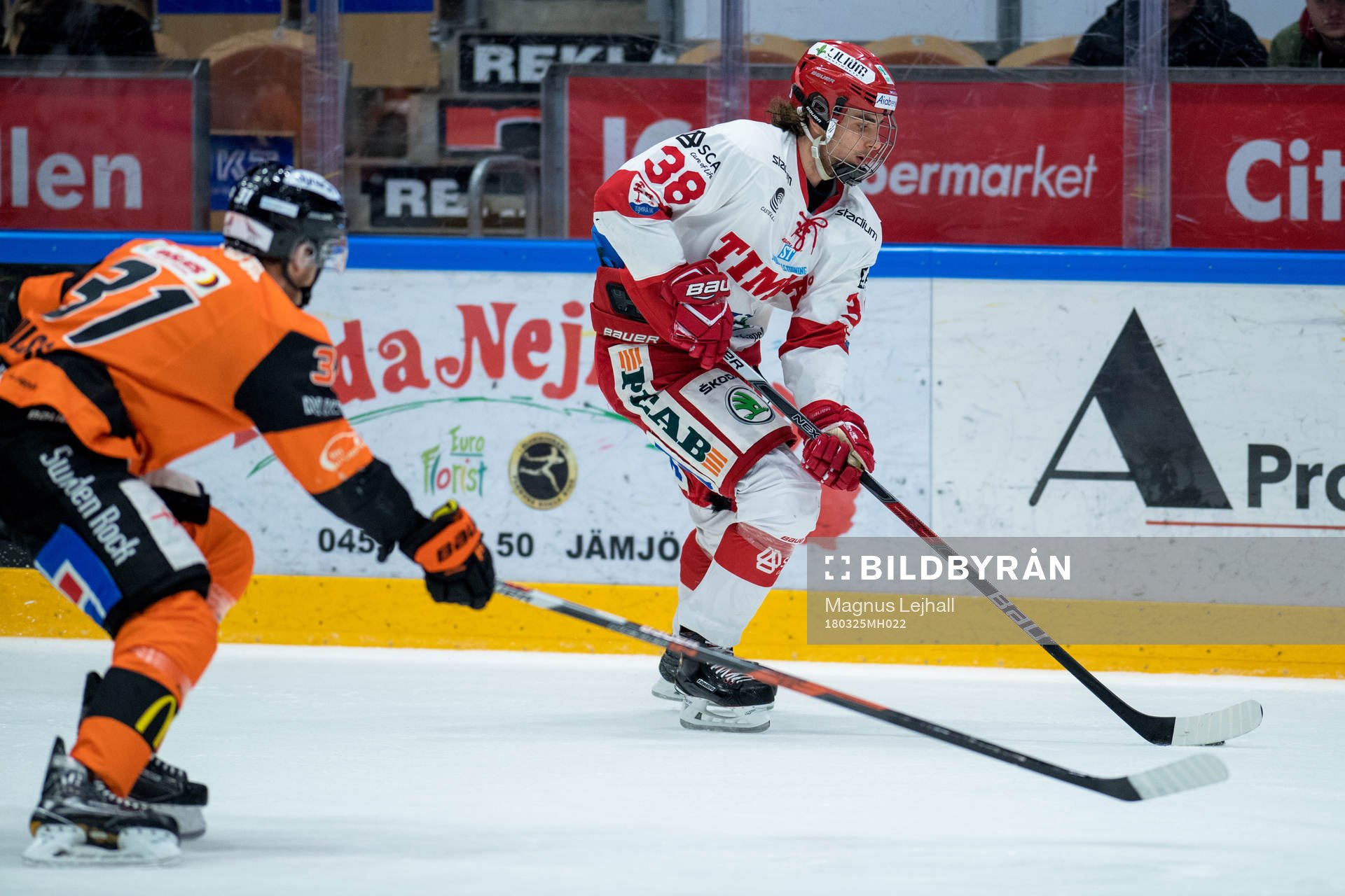 Karlskronas Marcus Paulsson och Timrås Jacob Olofsson