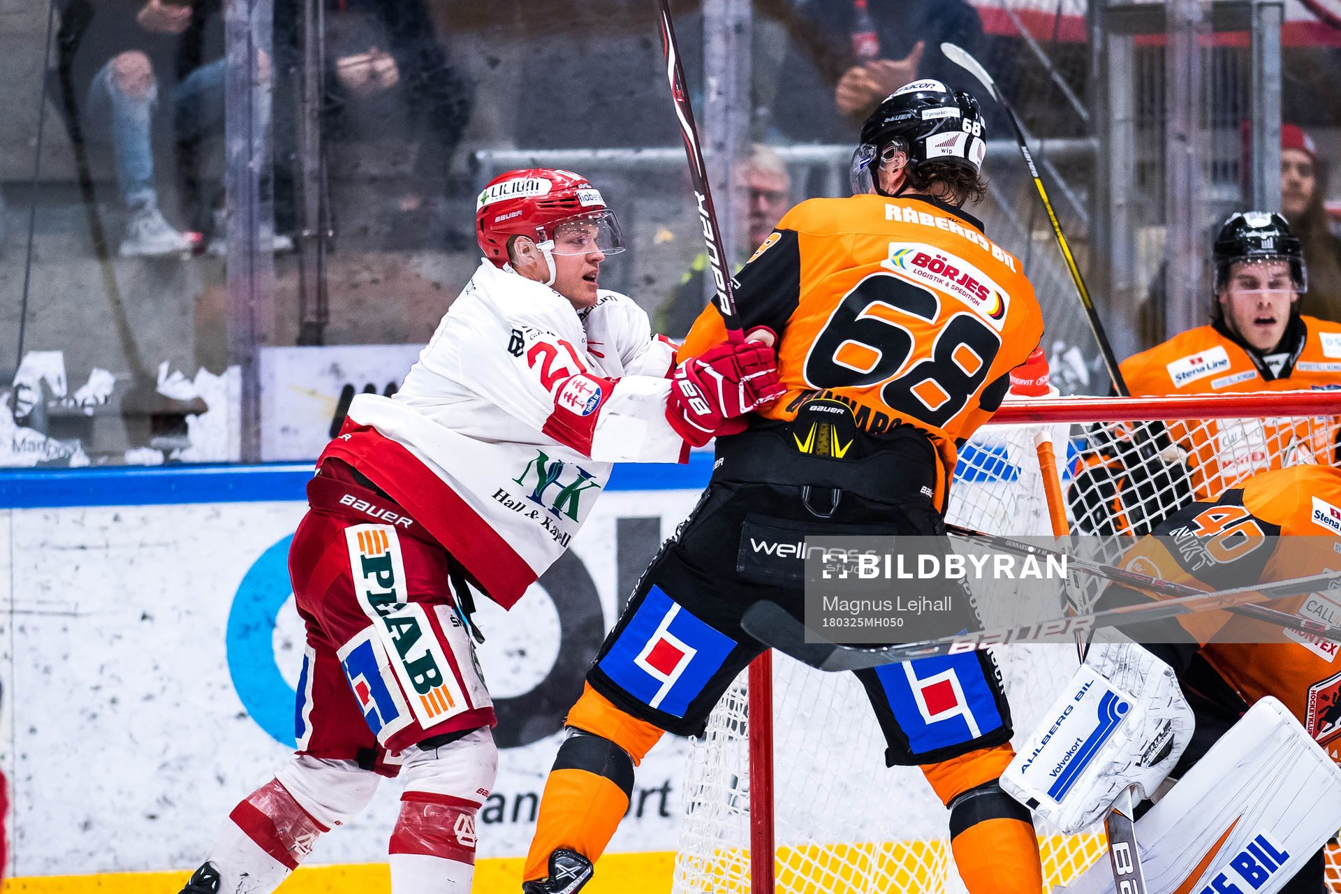 Timrås Johan Johnsson  och Karlskronas Daniel Gunnarsson