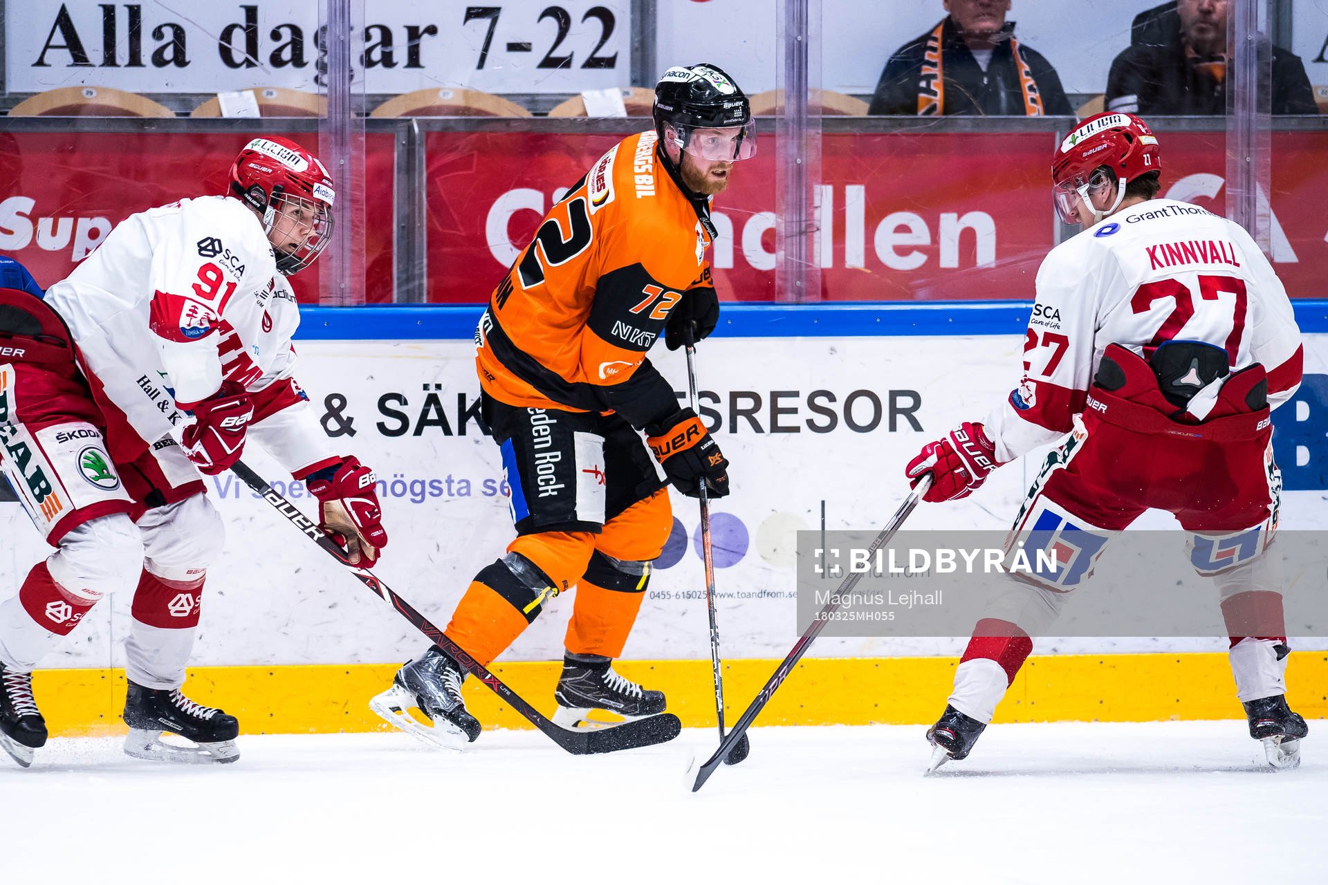 Timrås Filip Hållander , Karlskronas Joachim Rohdin och