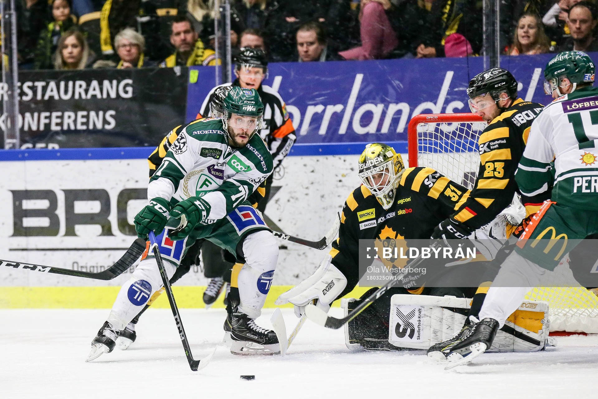 Skellefteås målvakt Joni Ortio