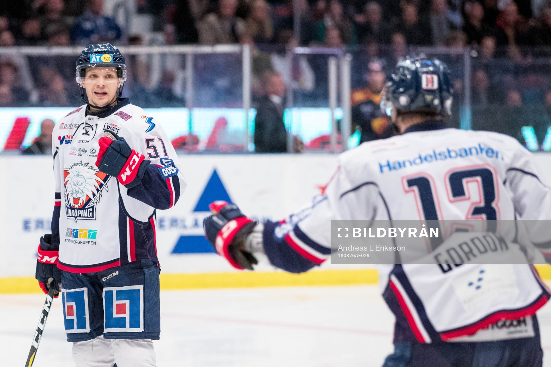 Linköpings Kristian Näkyvä jublar