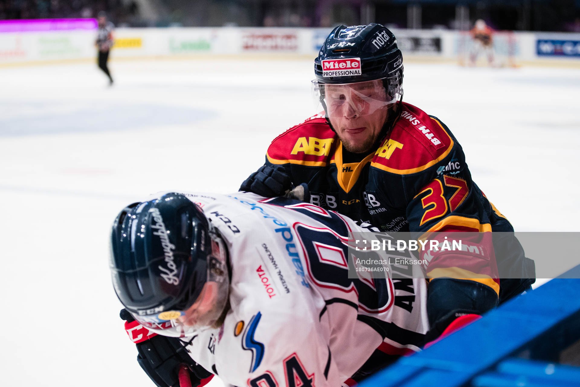 Linköpings Jimmy Andersson och Djurgårdens Jesper