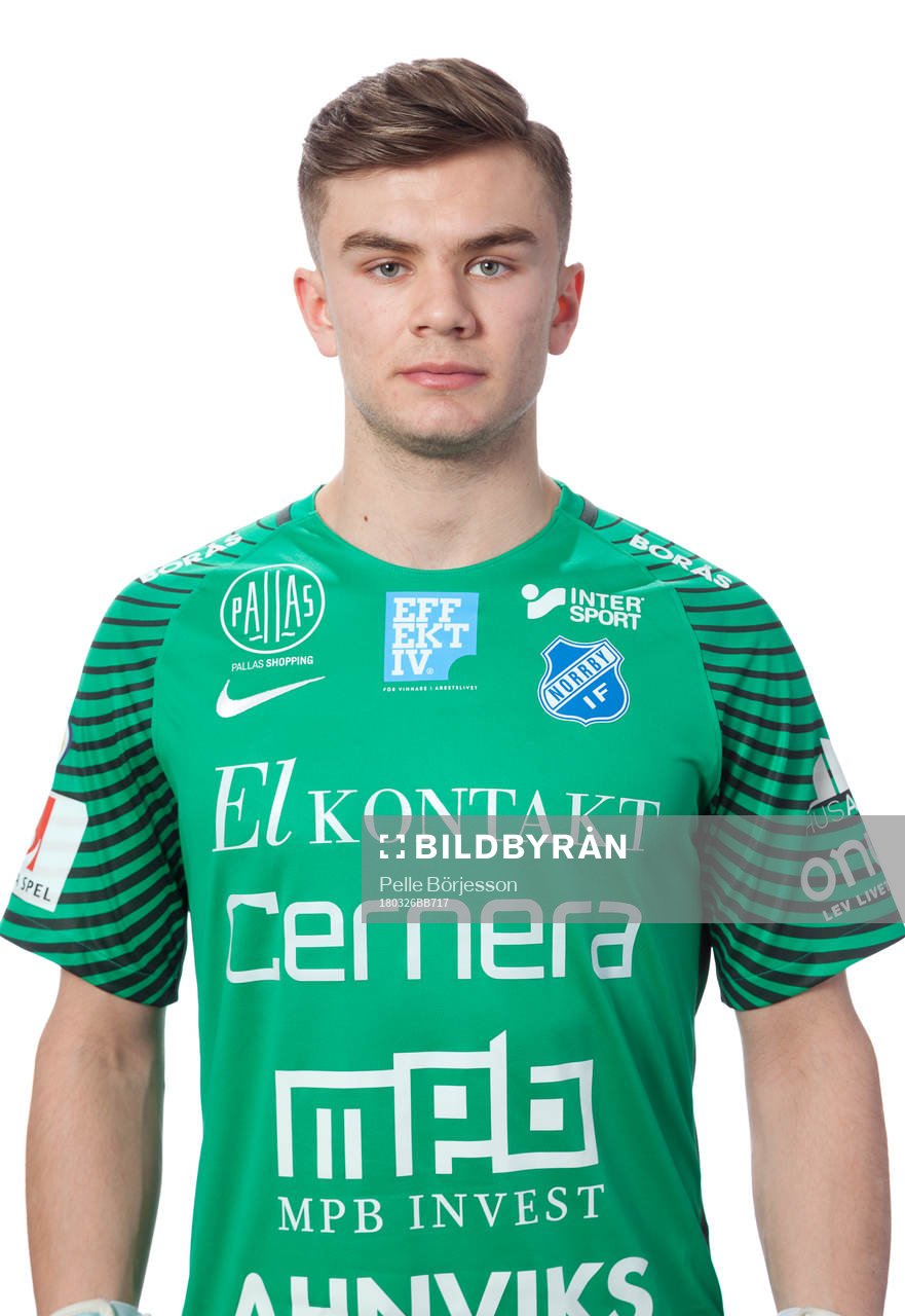 Norrbys målvakt Erik Ekström