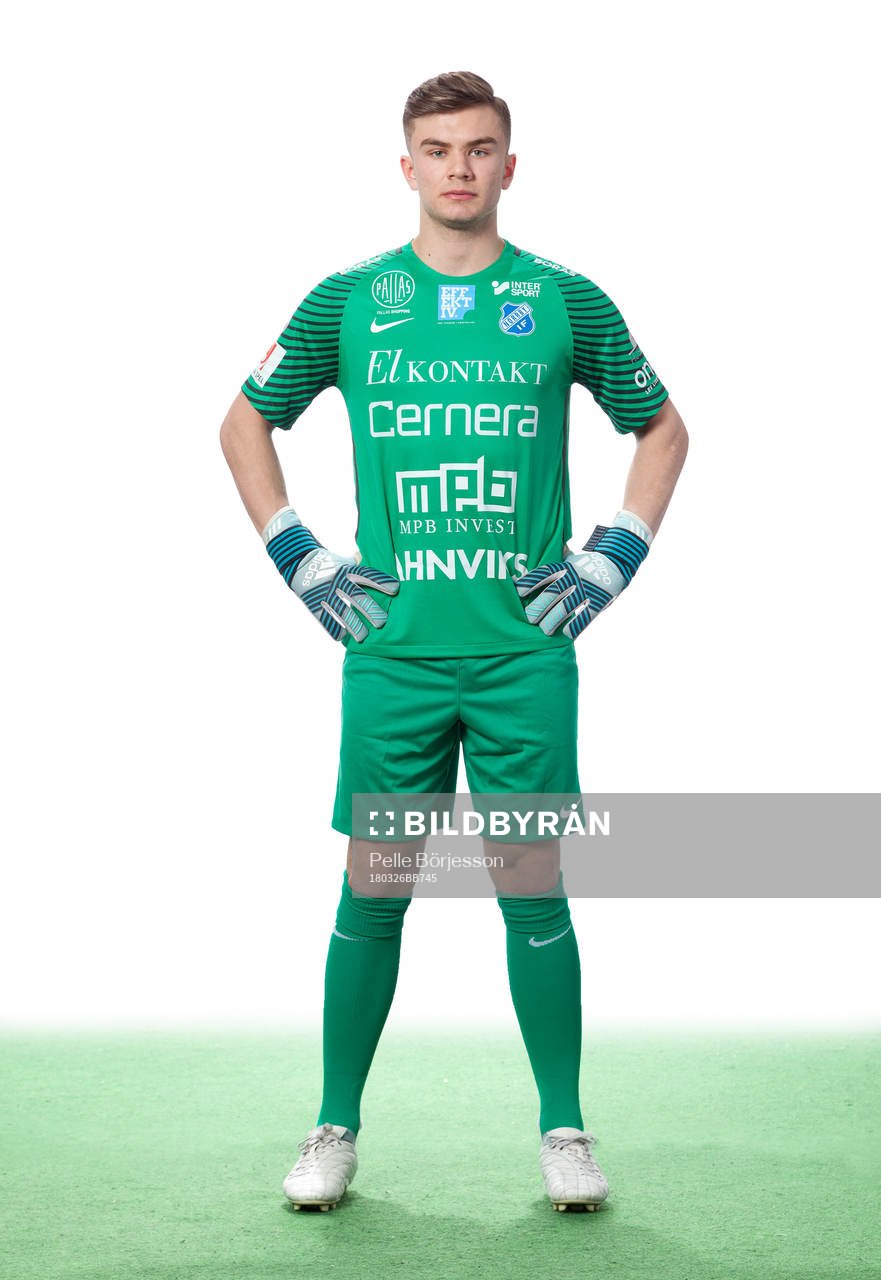 Norrbys målvakt Erik Ekström