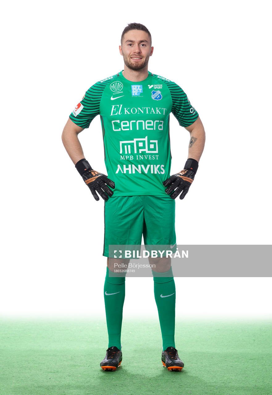 Norrbys målvakt Mergim Krasniqi