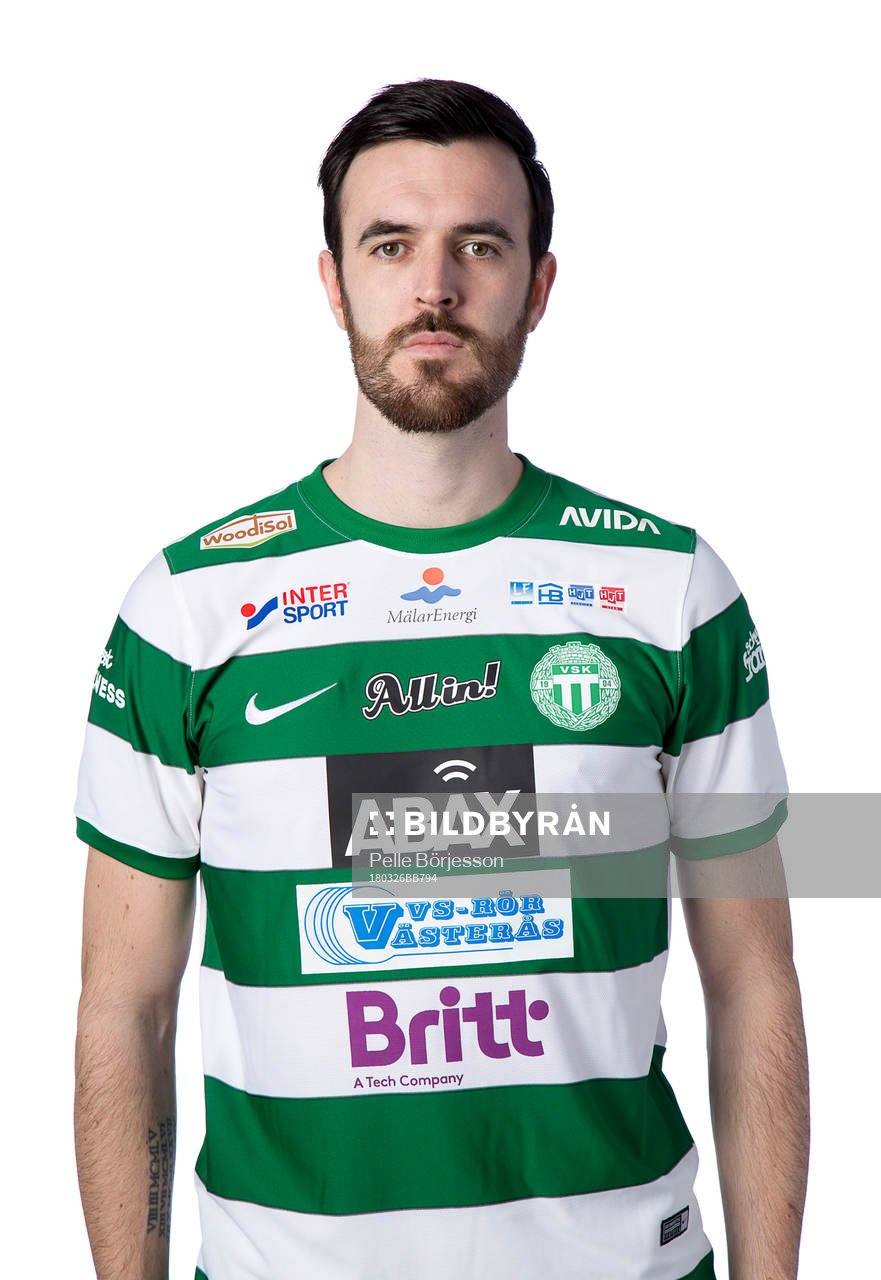 Västerås Robin Blomme poserar för ett porträtt den 26 mars 2018 i Västerås.
