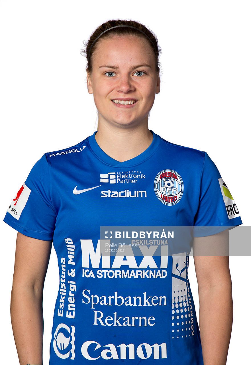 Eskilstunas Julia Tunturi poserar för ett porträtt den 26 mars 2018 i Eskilstuna.