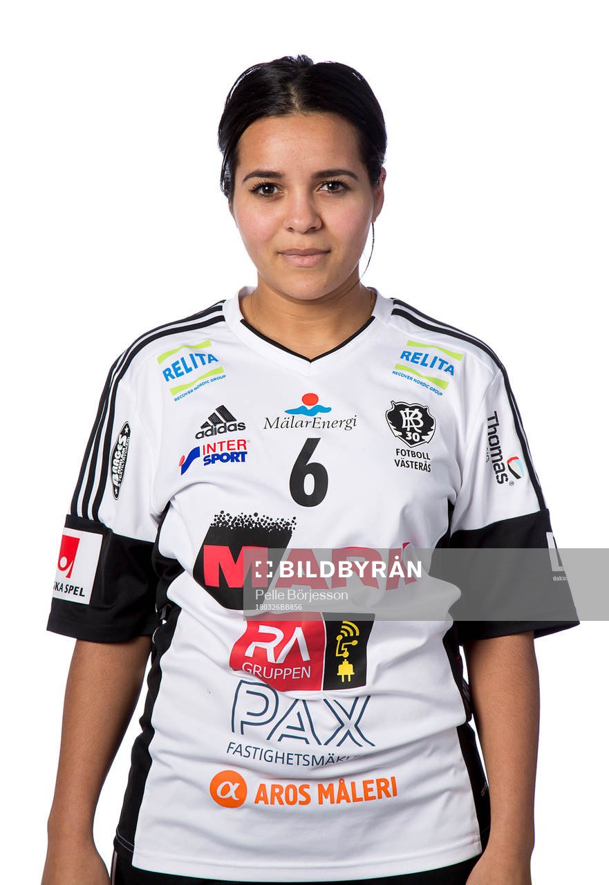 Västerås Maria Rodriguez poserar för ett porträtt den 26 mars 2018 i Västerås.