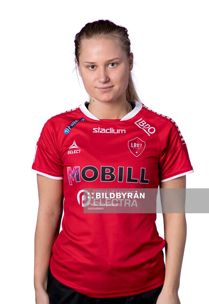 LB07s Minda Forsblom poserar för ett porträtt den 26 mars 2018 i Malmö.