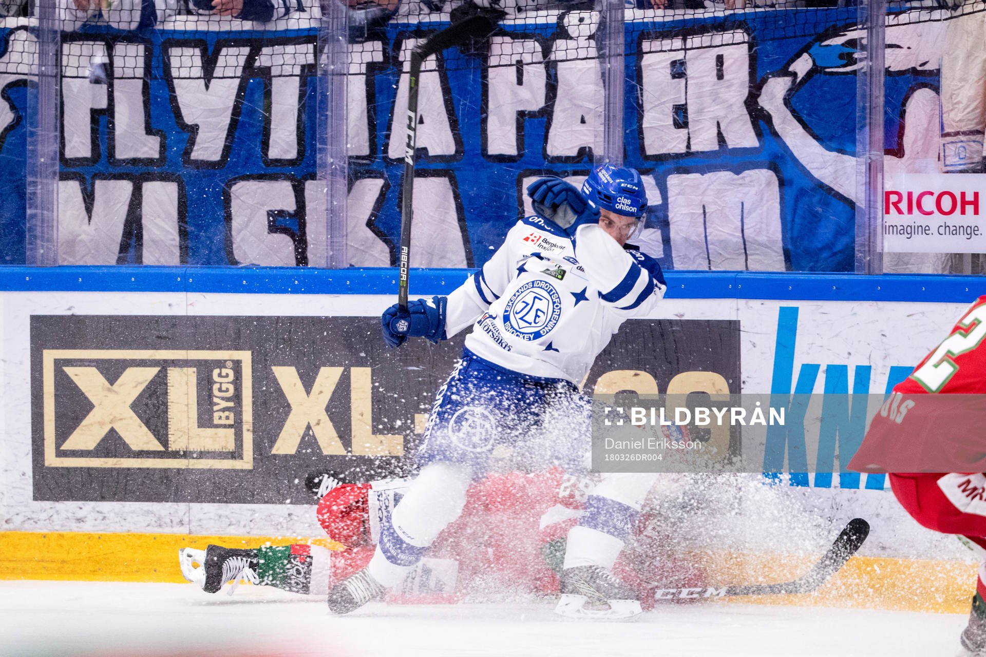 Leksands Oskar Lang och Moras Marcus Fagerudd
