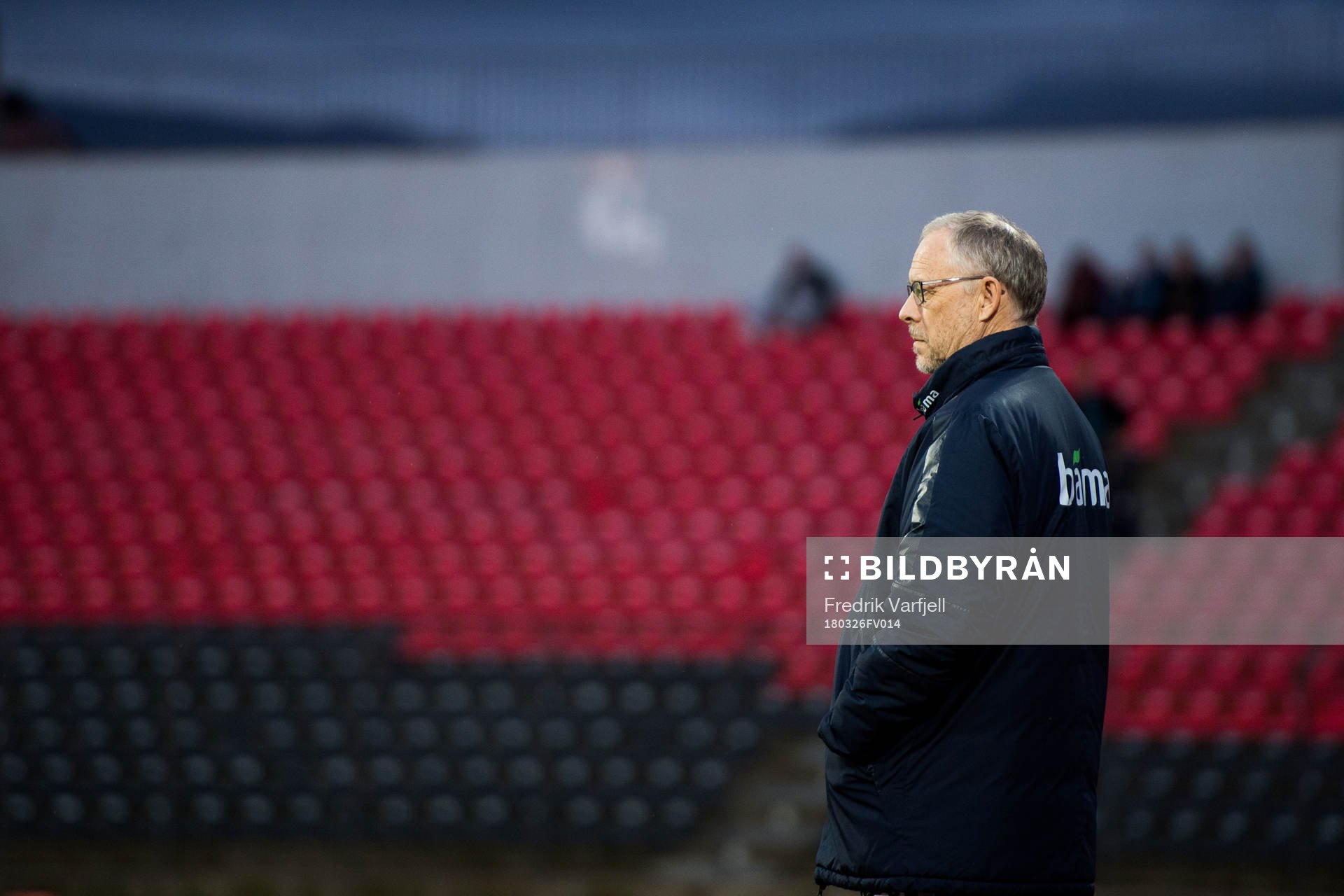 Lars Lagerbäck, head coach of Norway