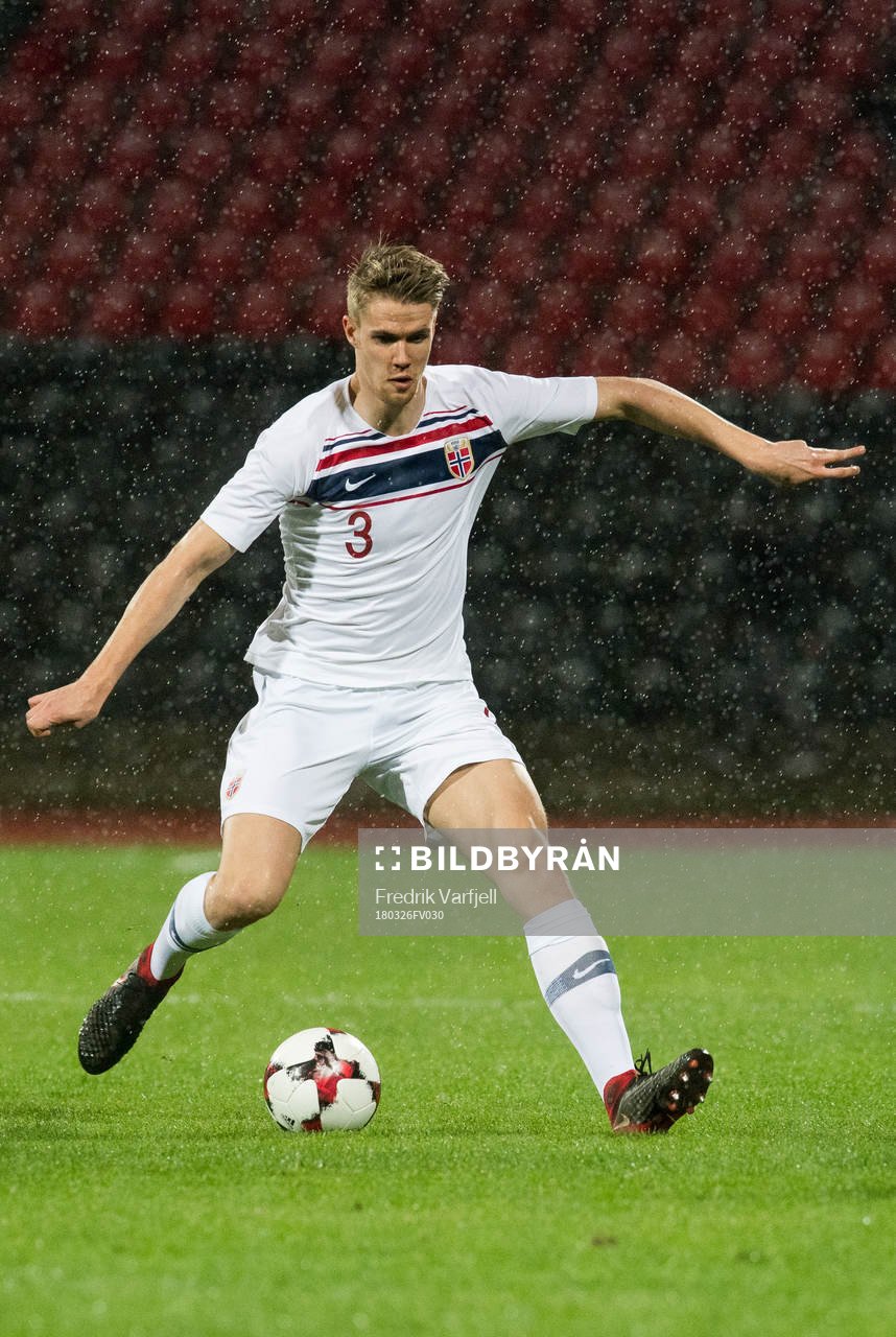 Kristoffer Ajer of Norway