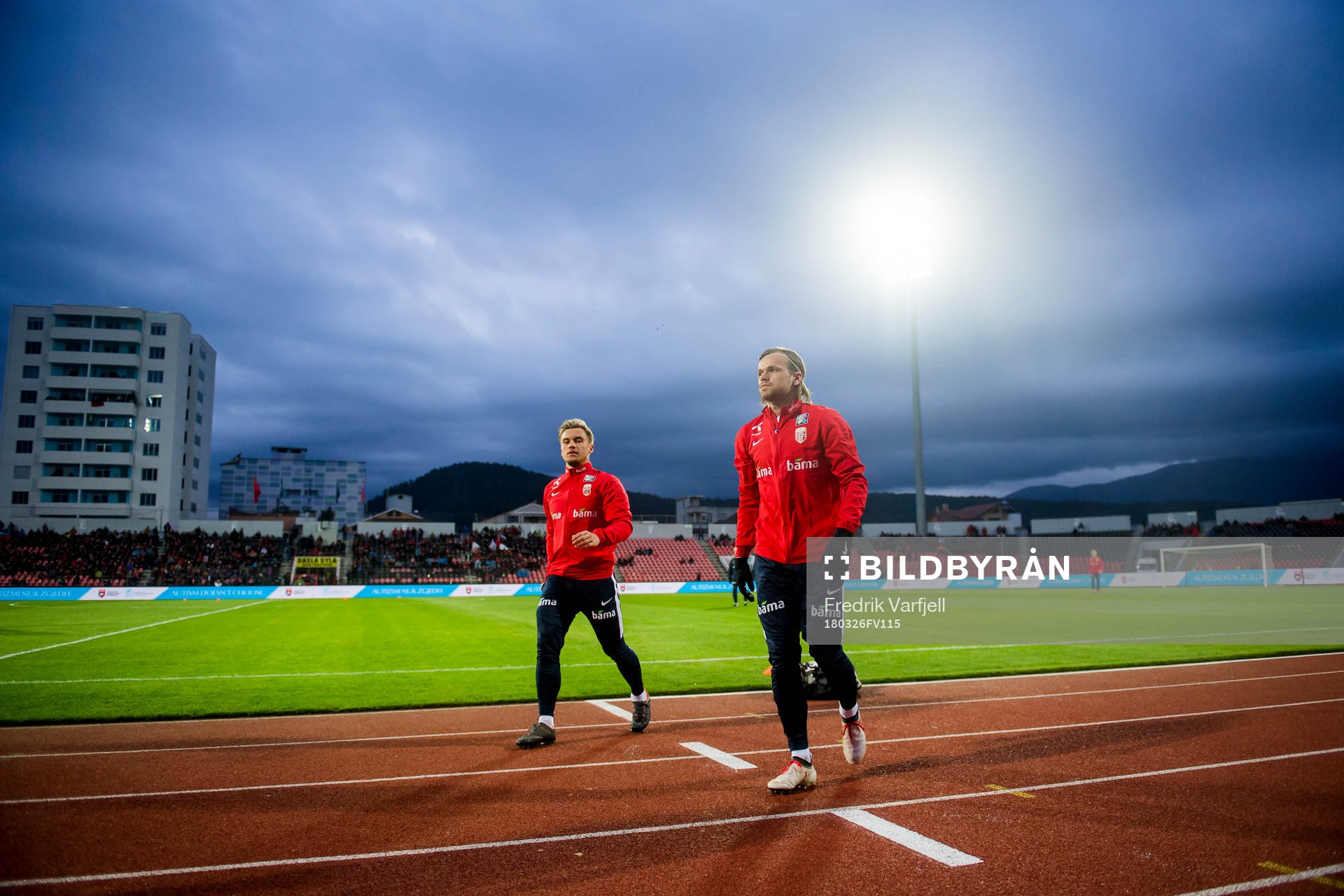 Fredrik Gulbrandsen and Iver Fossum of Norway
