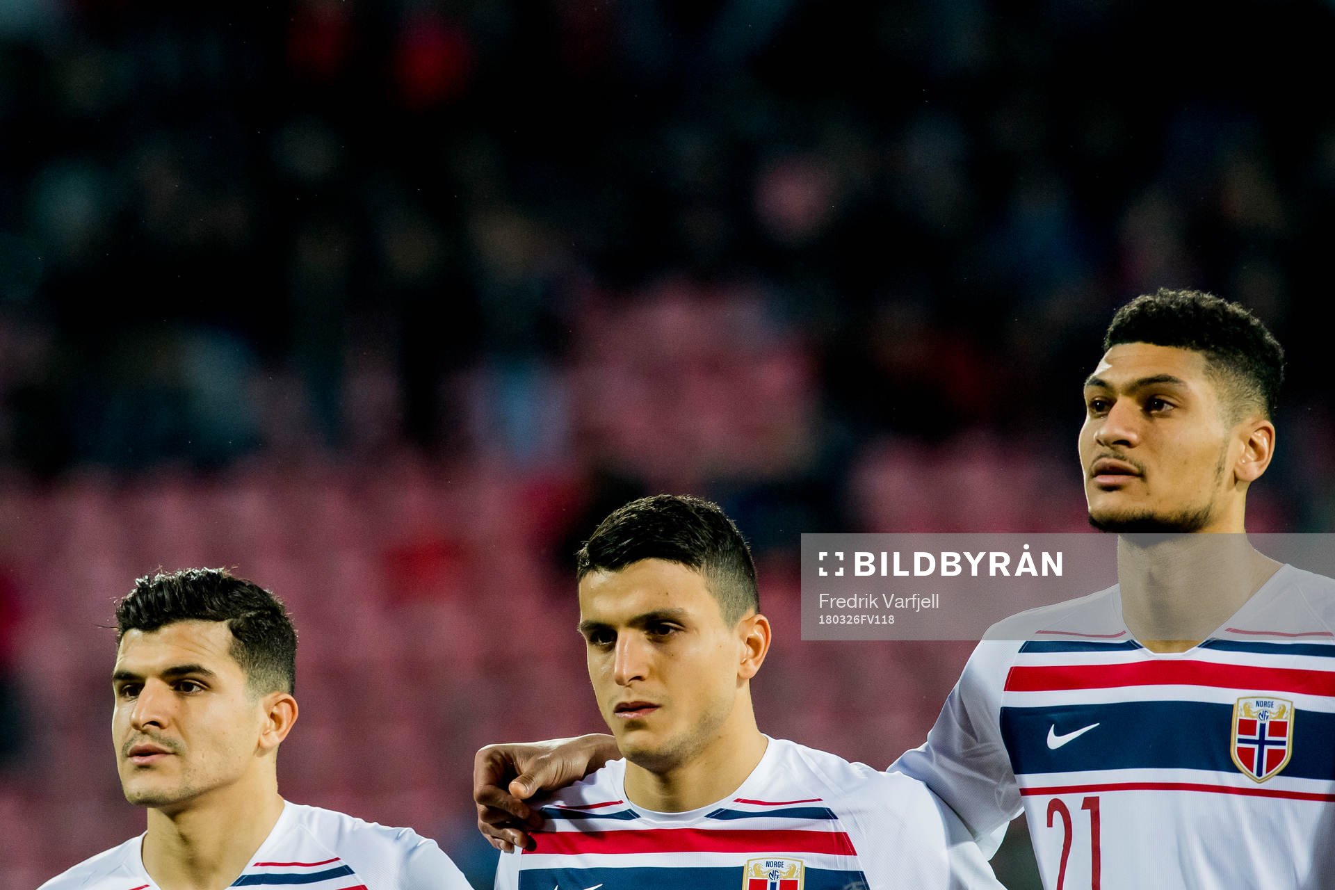Tarik Elyounoussi, Mohamed Elyounoussi and Bjørn Maars