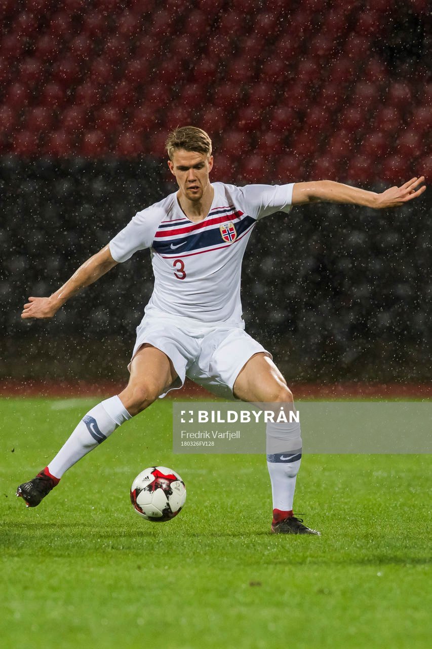 Kristoffer Ajer of Norway
