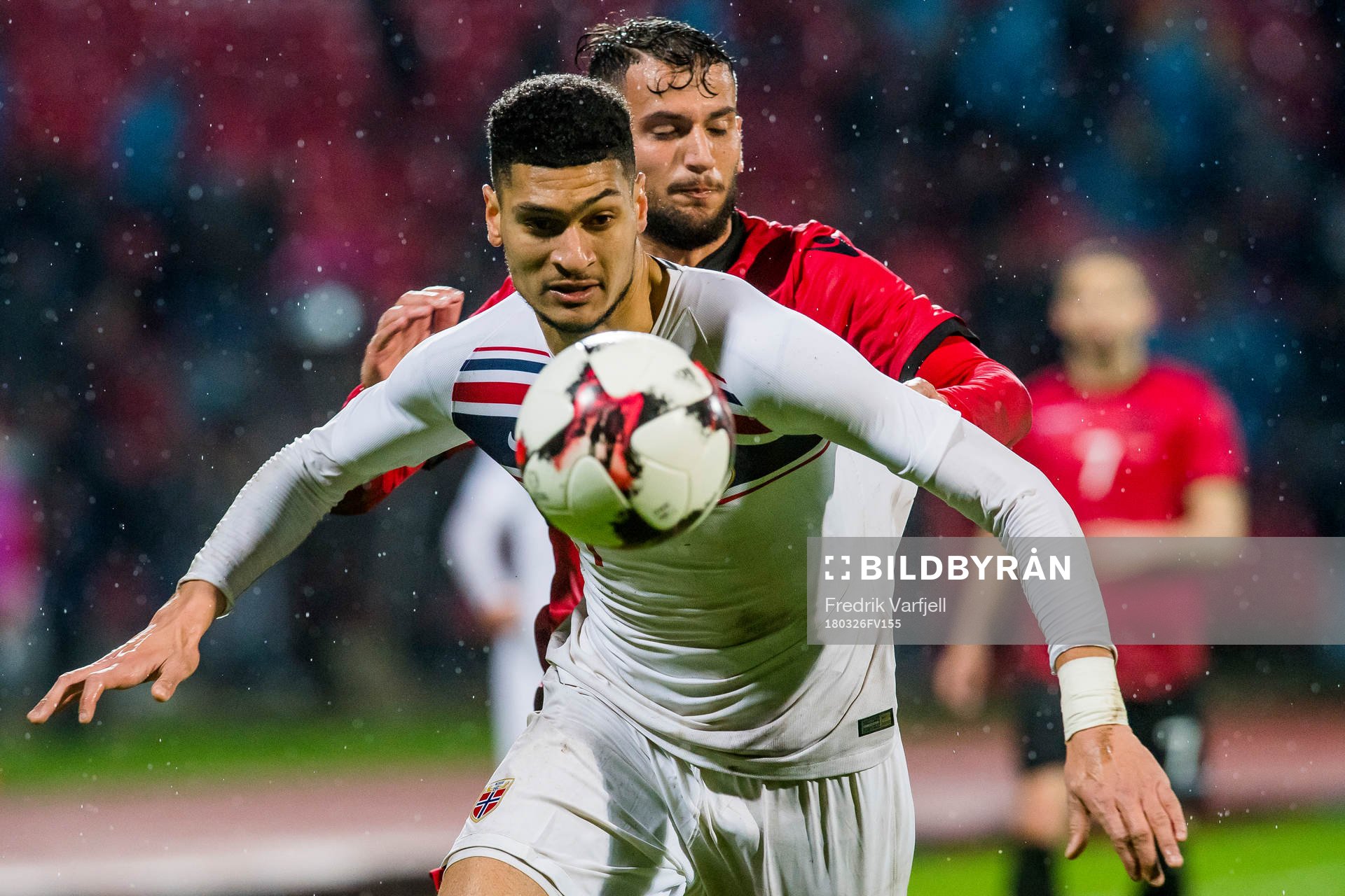 Naser Aliji of Albania and Bjørn Maars Johnsen of Norway
