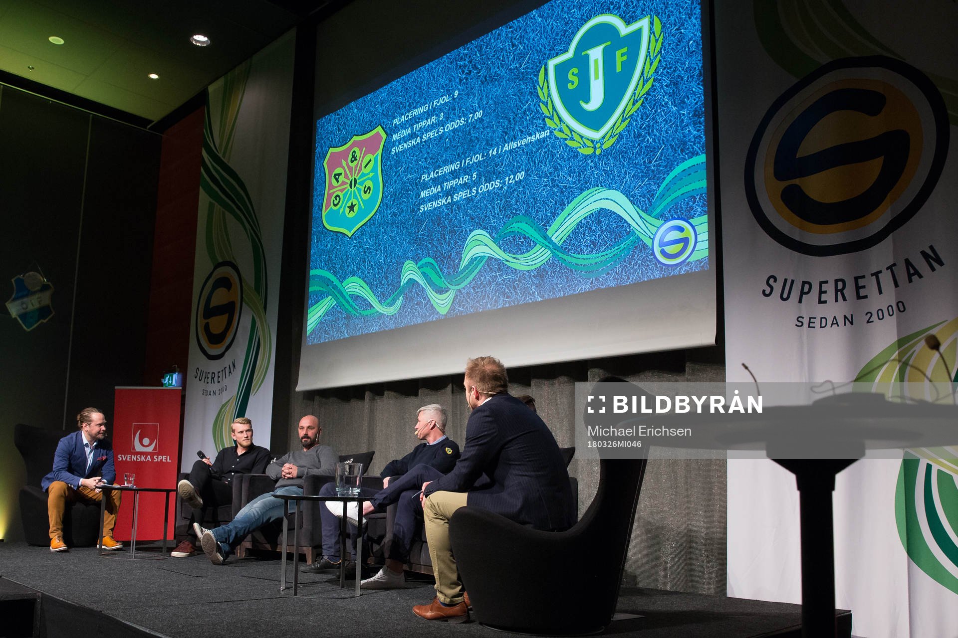 GAIS Carl Nyström och manager Bosko Orovic samt