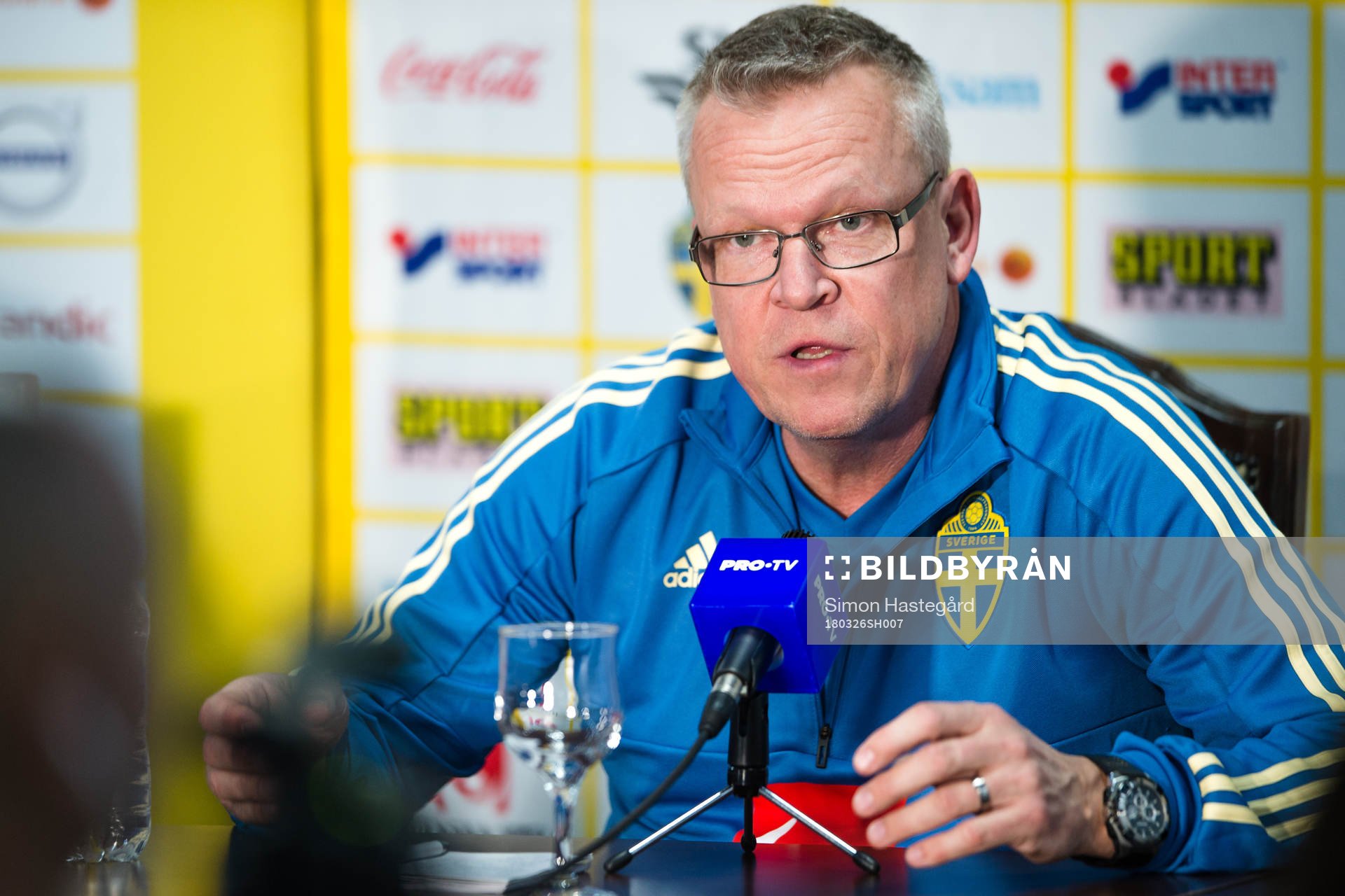 Sveriges förbundskapten Janne Andersson