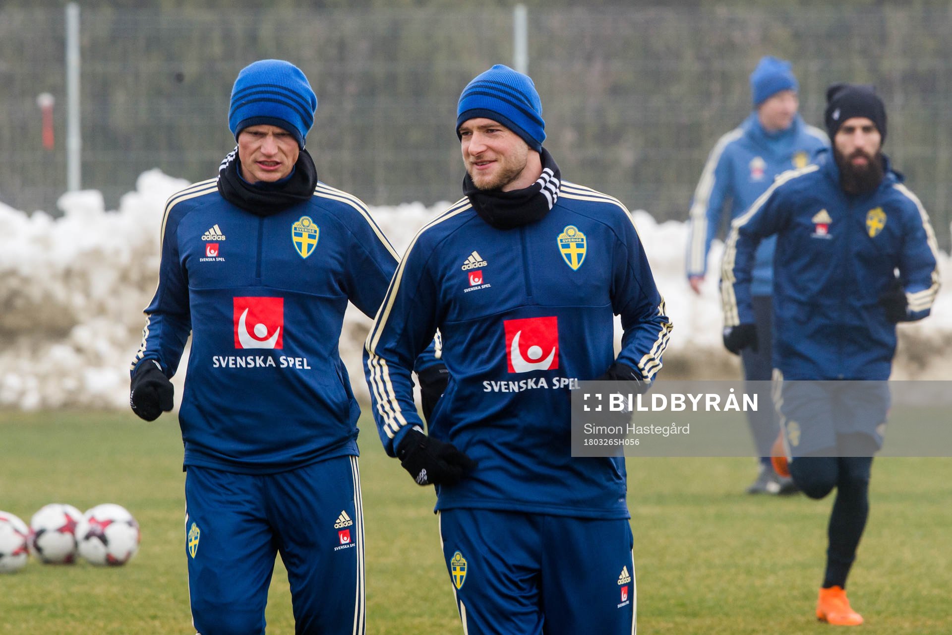 Oscar Hiljemark och John Guidetti