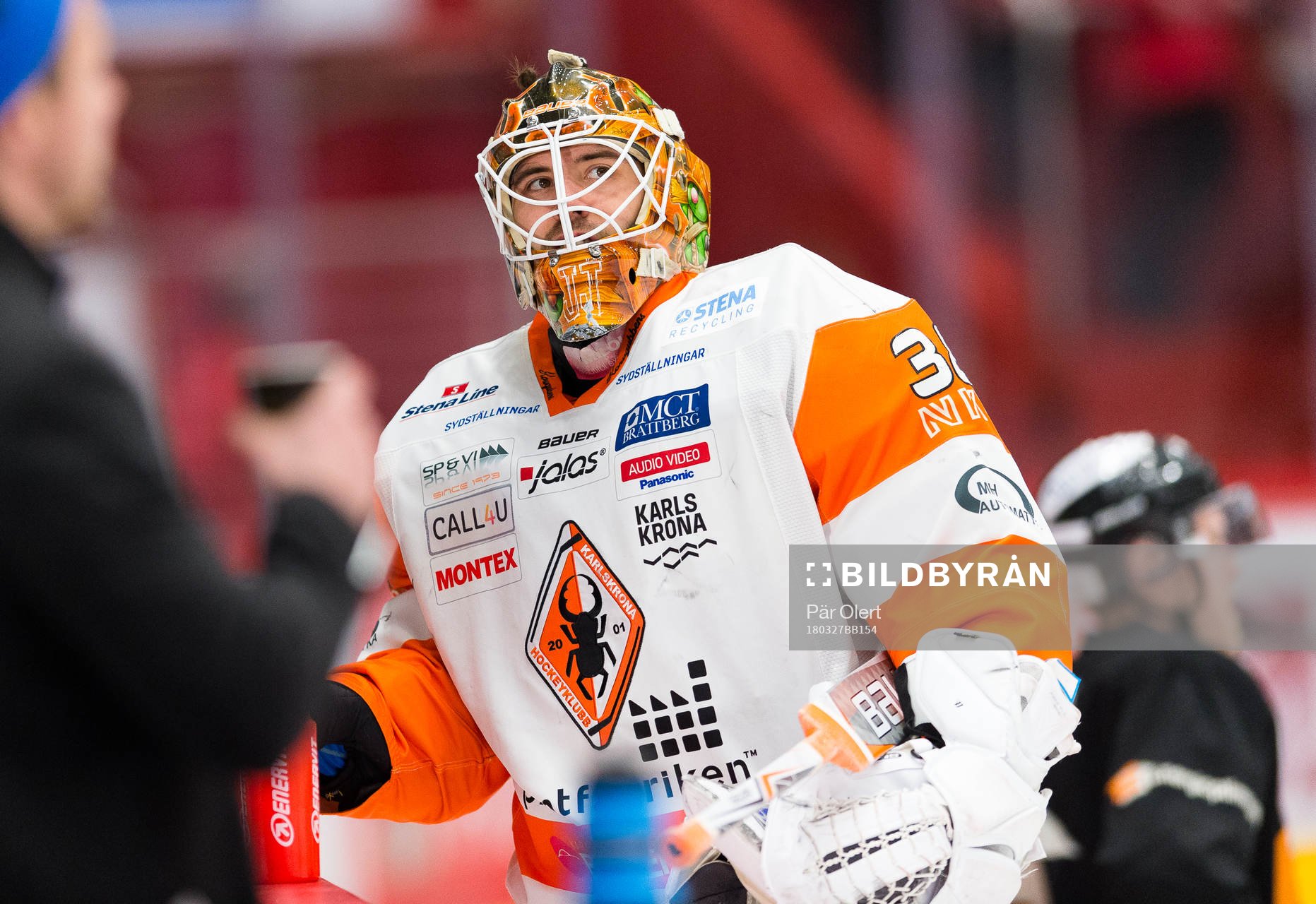 Karlskronas målvakt Johannes Jönsson