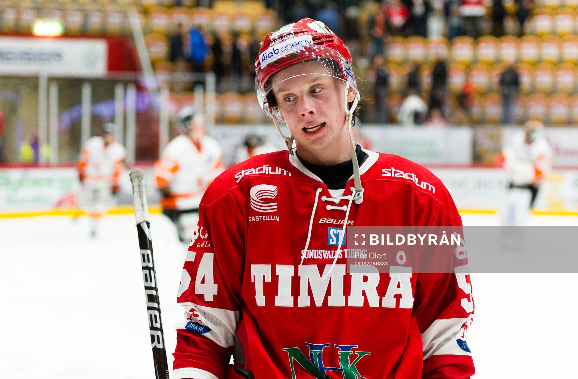 Timrås Jonathan Dahlen deppar